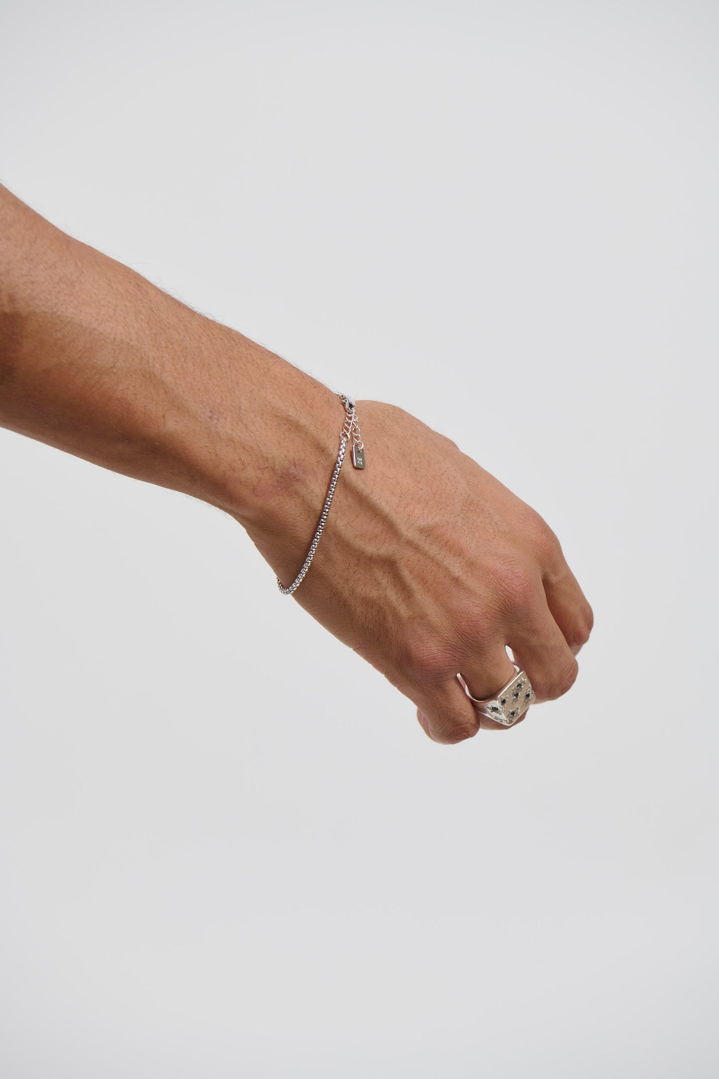Archie Bracelet White Gold Plated