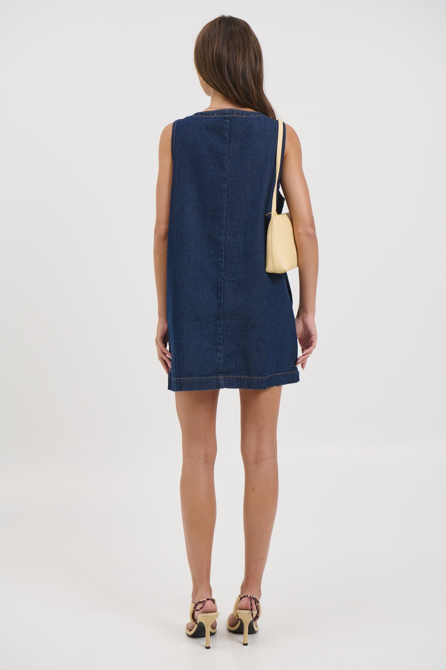 Jaymes Denim Dress Indigo - FINAL SALE