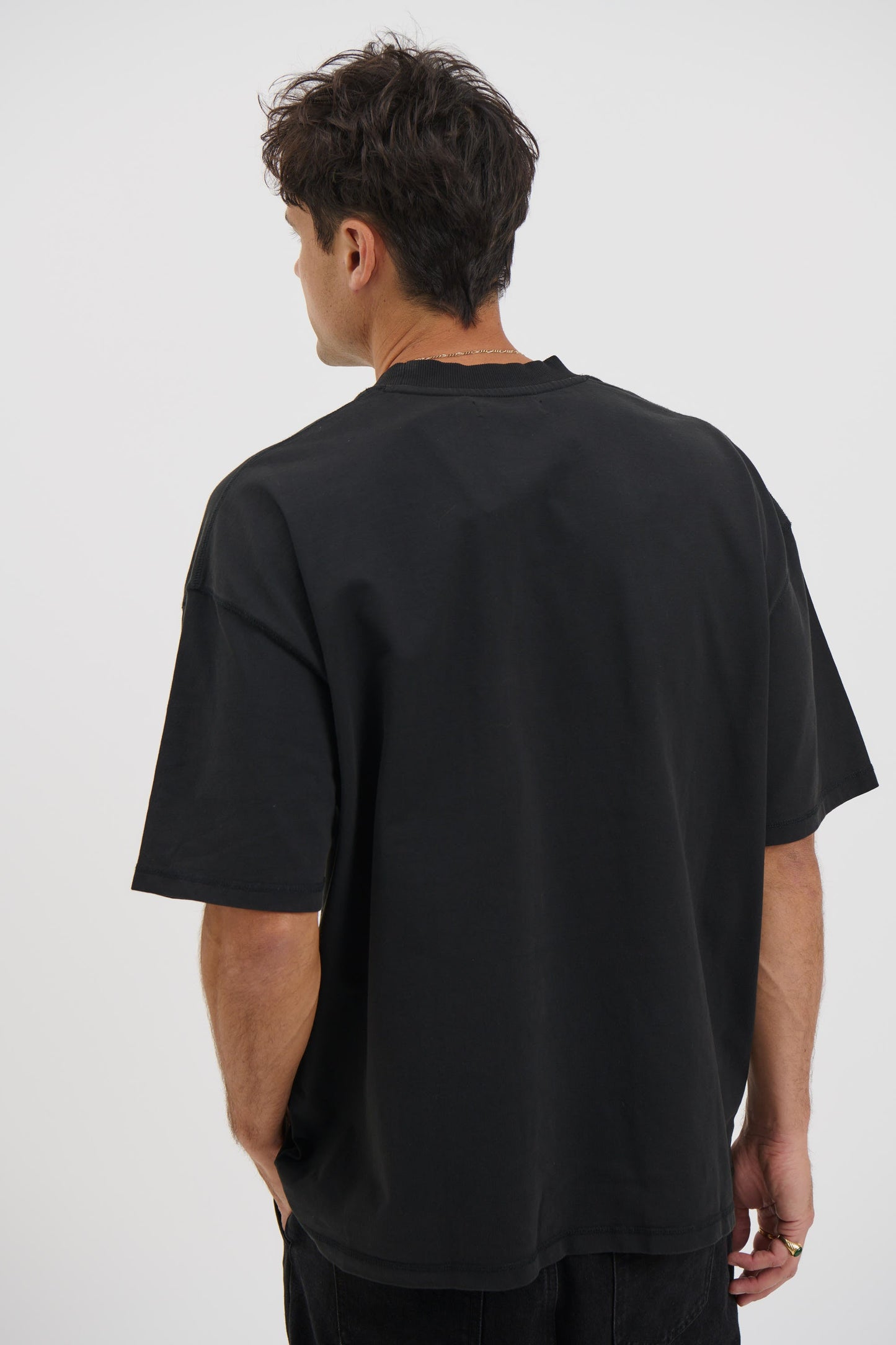 Cotton Box Tee Black - FINAL SALE