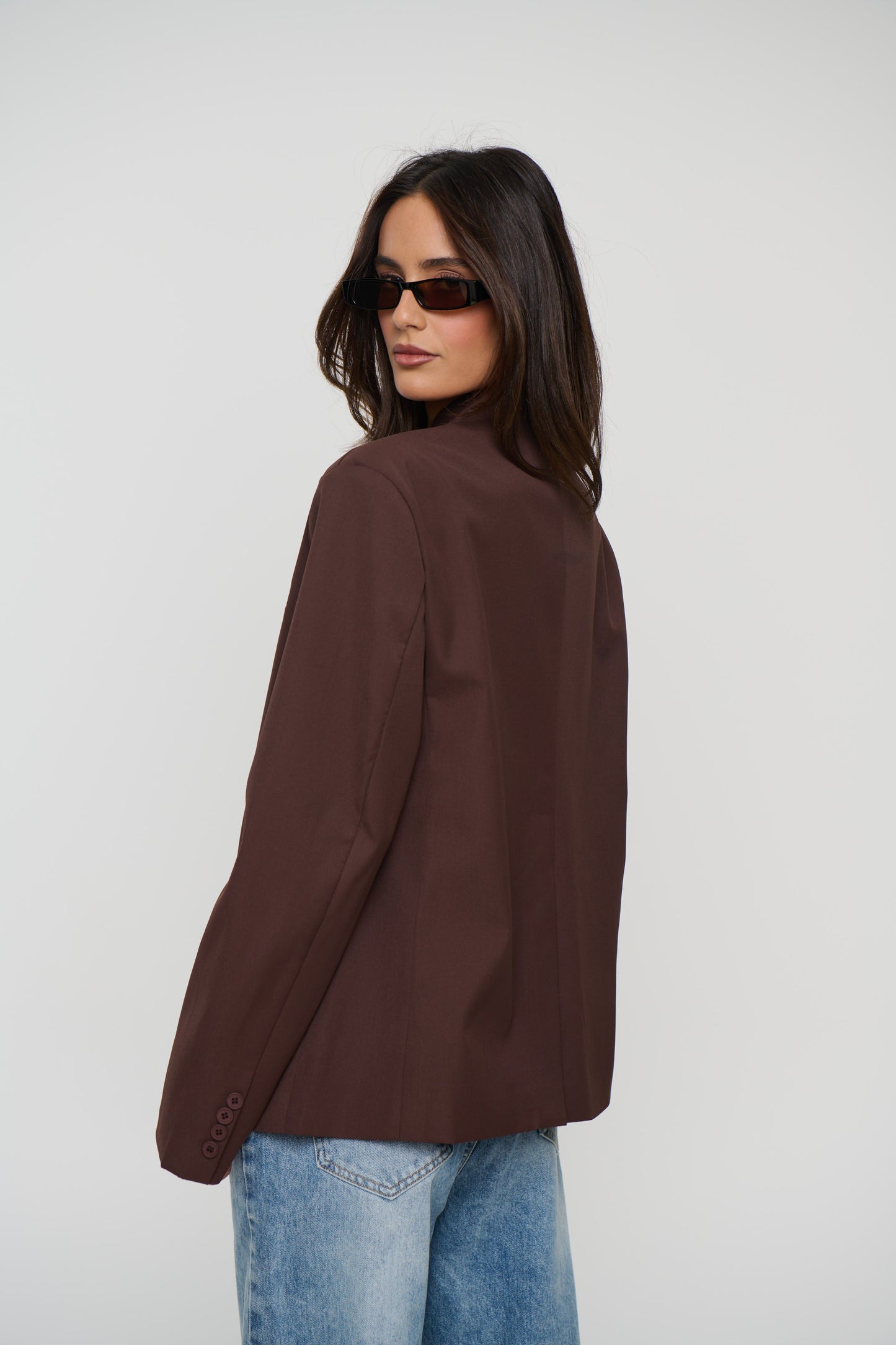 Florencia Blazer Chocolate