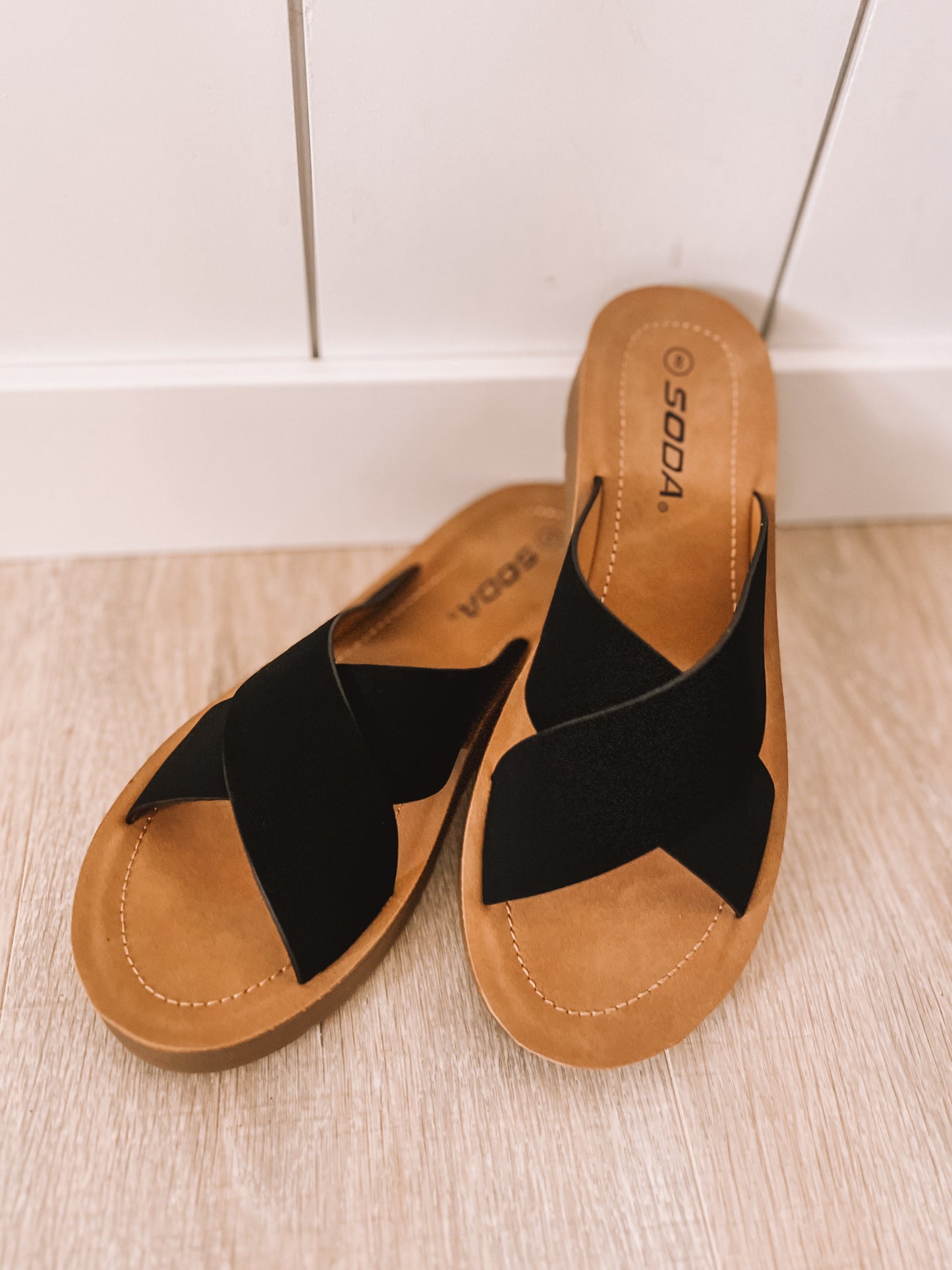 Let's Get It Started Sandal (Black)