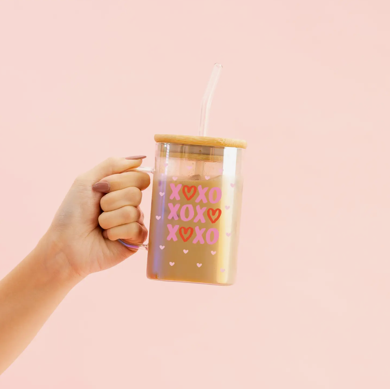 XOXO Glass Cup