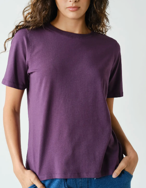 Tried & True Classic Basic Tee (Purple Iris)