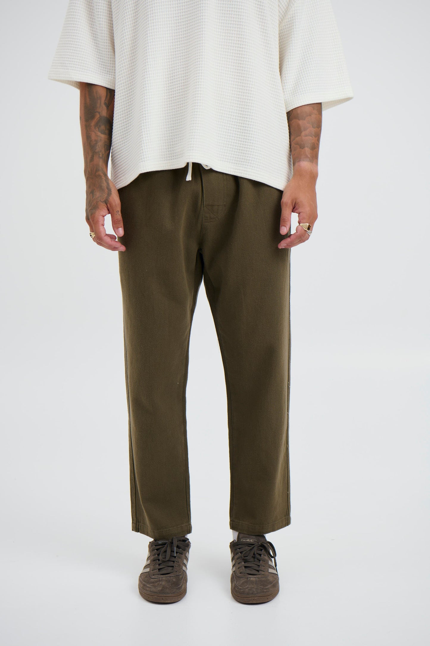 Jordan Relaxed Pant Olive - FINAL SALE