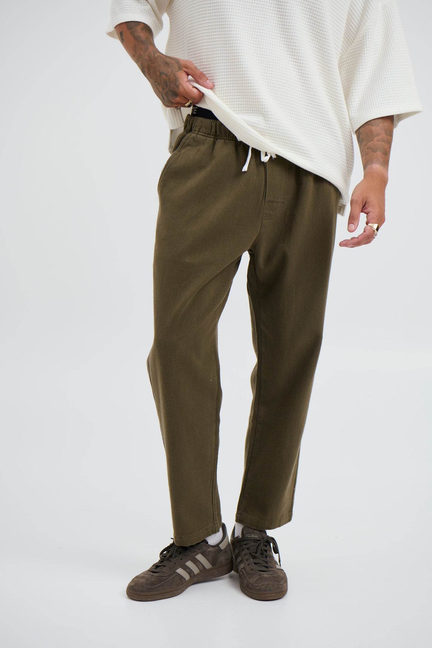 Jordan Relaxed Pant Olive - FINAL SALE