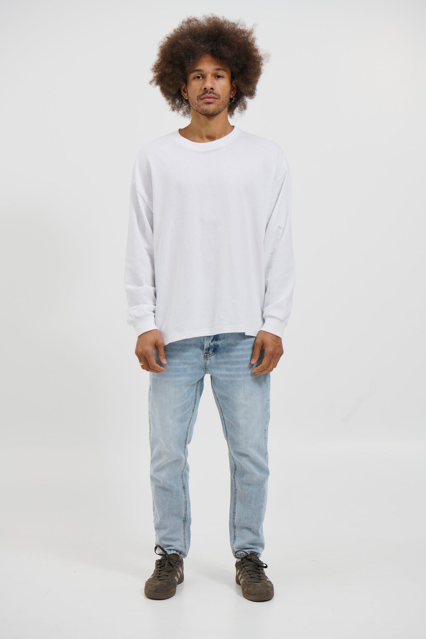 Jakey Soft Cotton Long Sleeve White - FINAL SALE