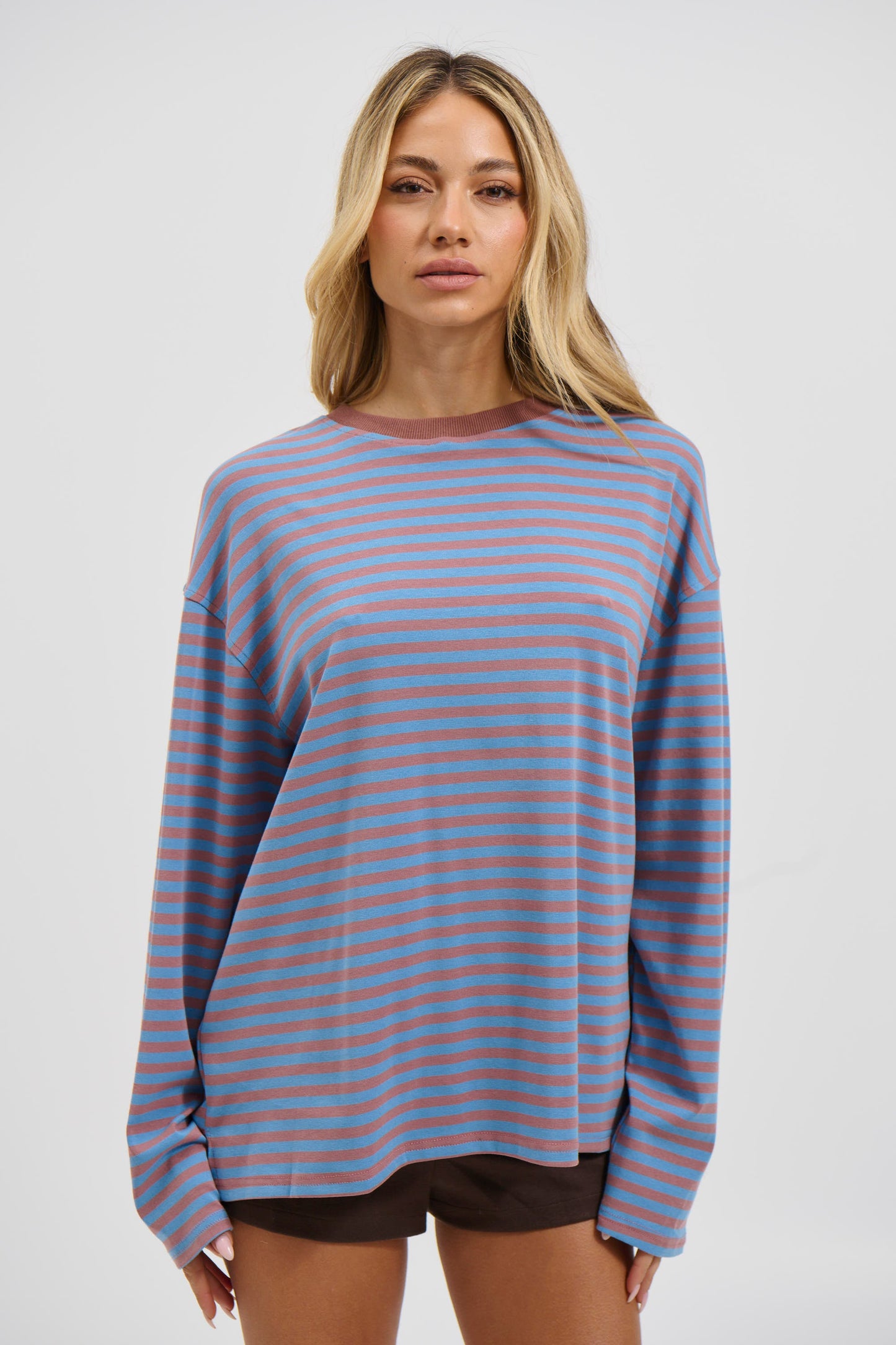Asher Long Sleeve Chocolate - FINAL SALE