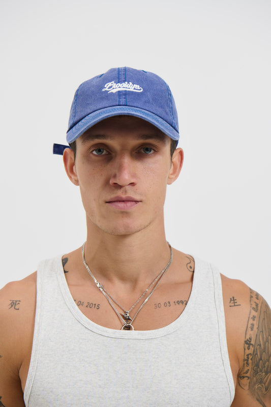Brooklyn Cap Washed Blue