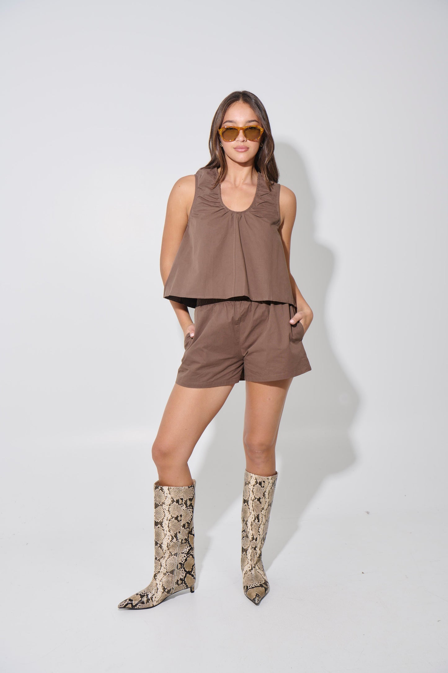 Kyla Top Choc