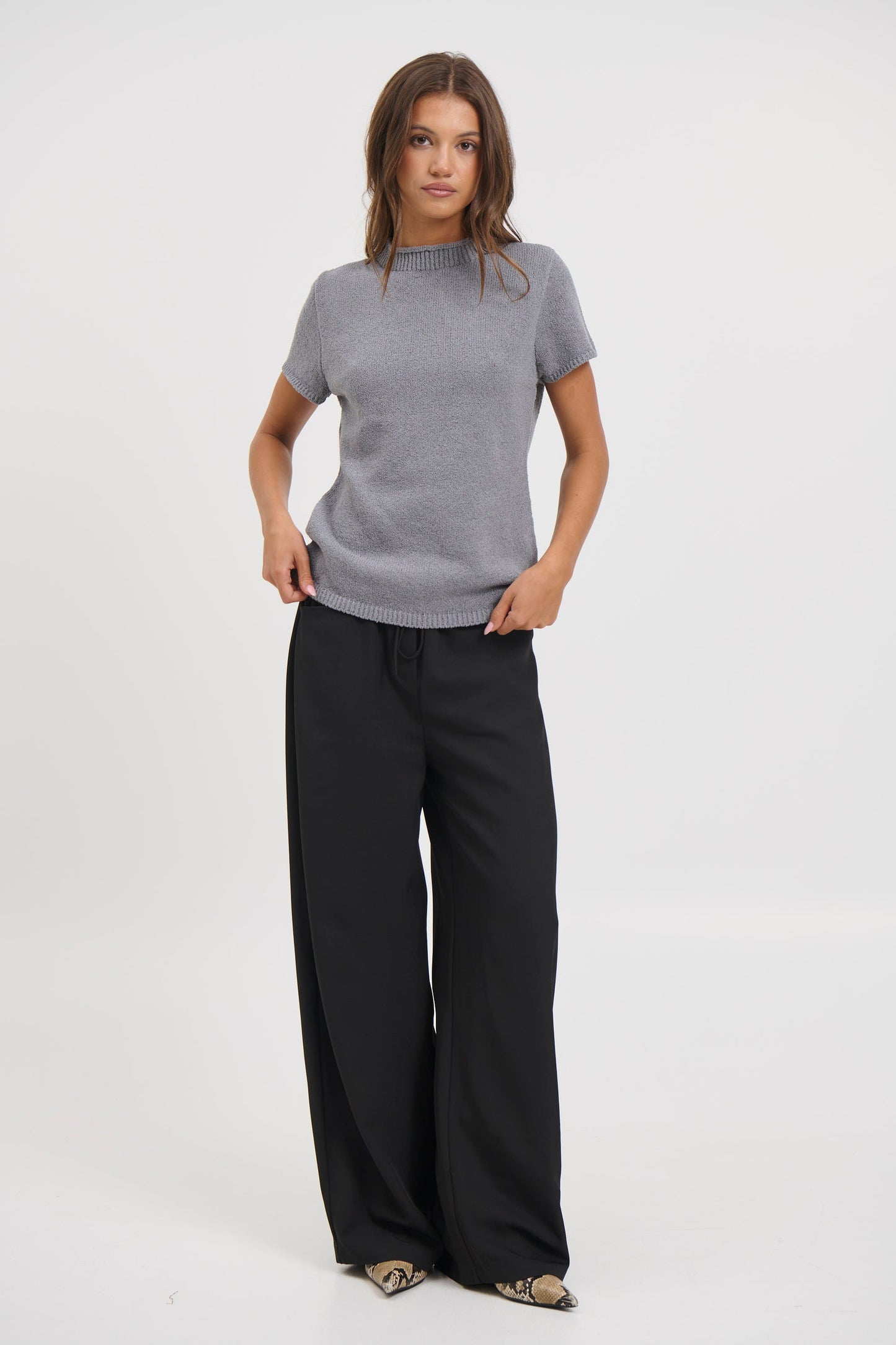 Effy Top Slate