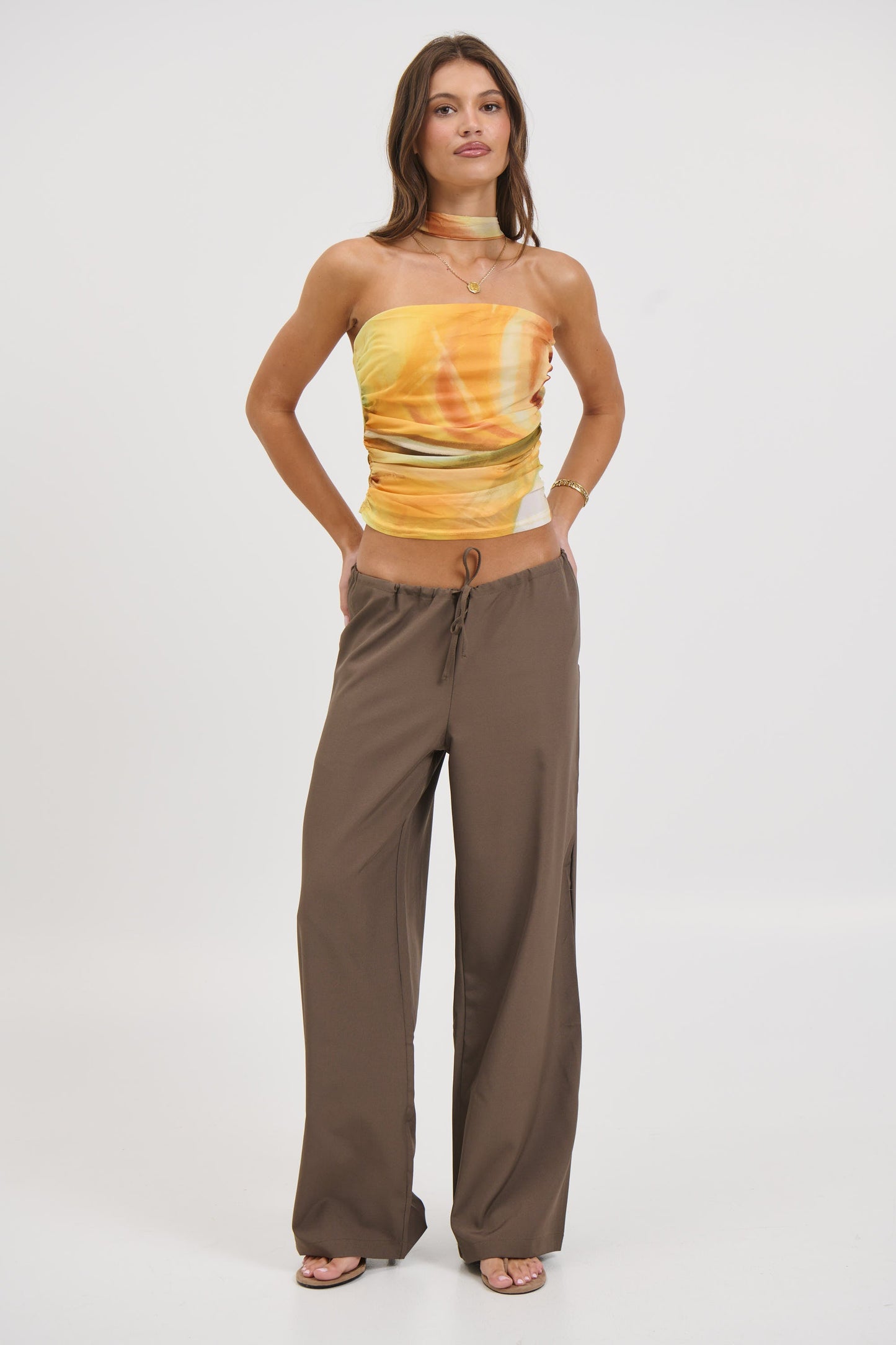 Franca Top Yellow - FINAL SALE