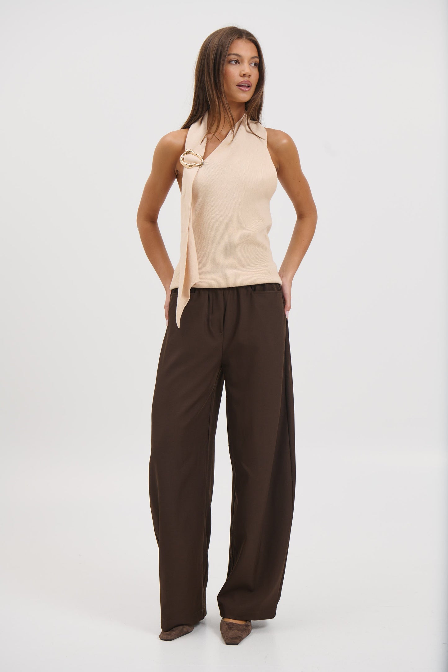 Aubrey Pant Chocolate