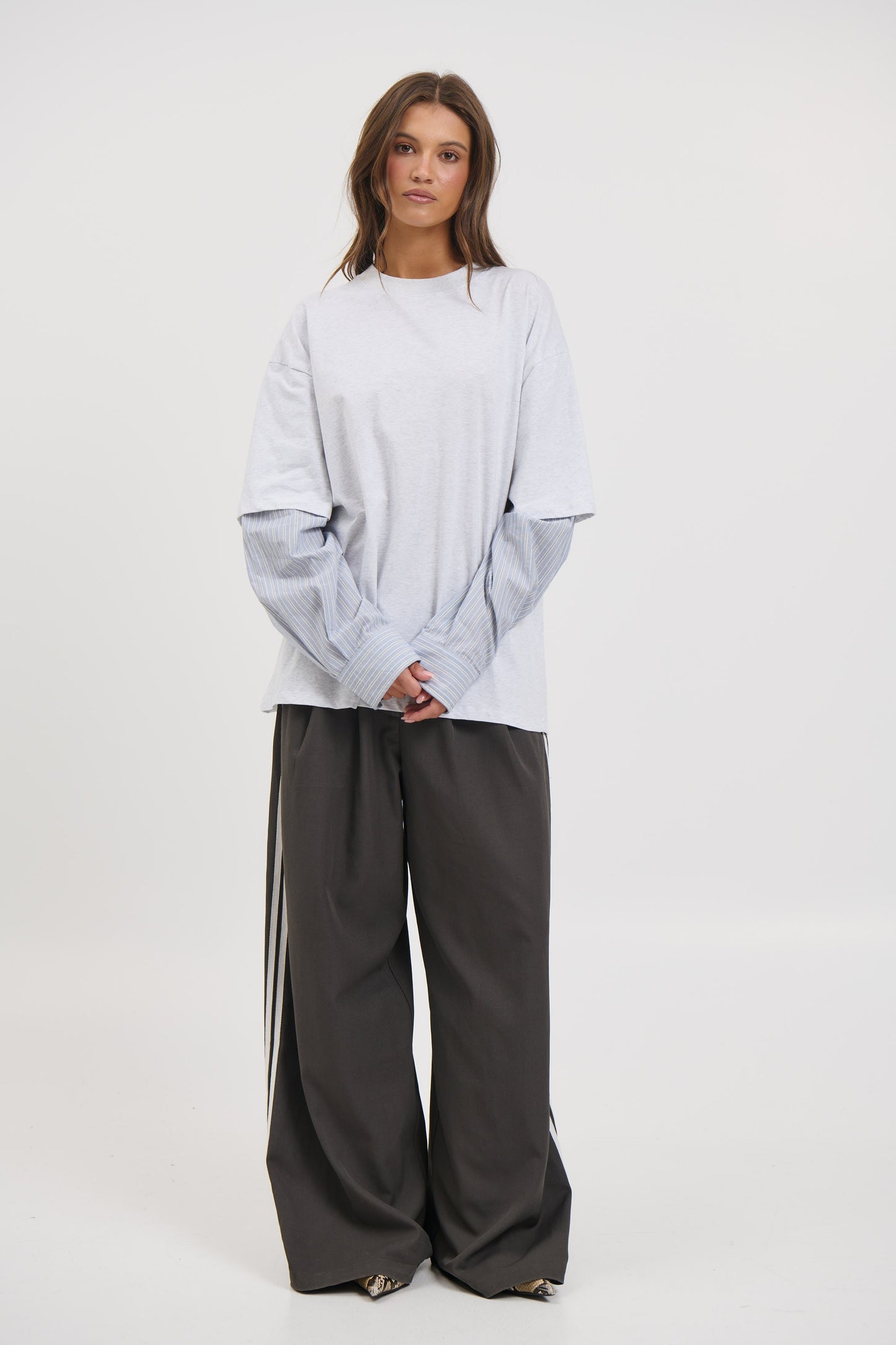 Bottega Shirt Grey