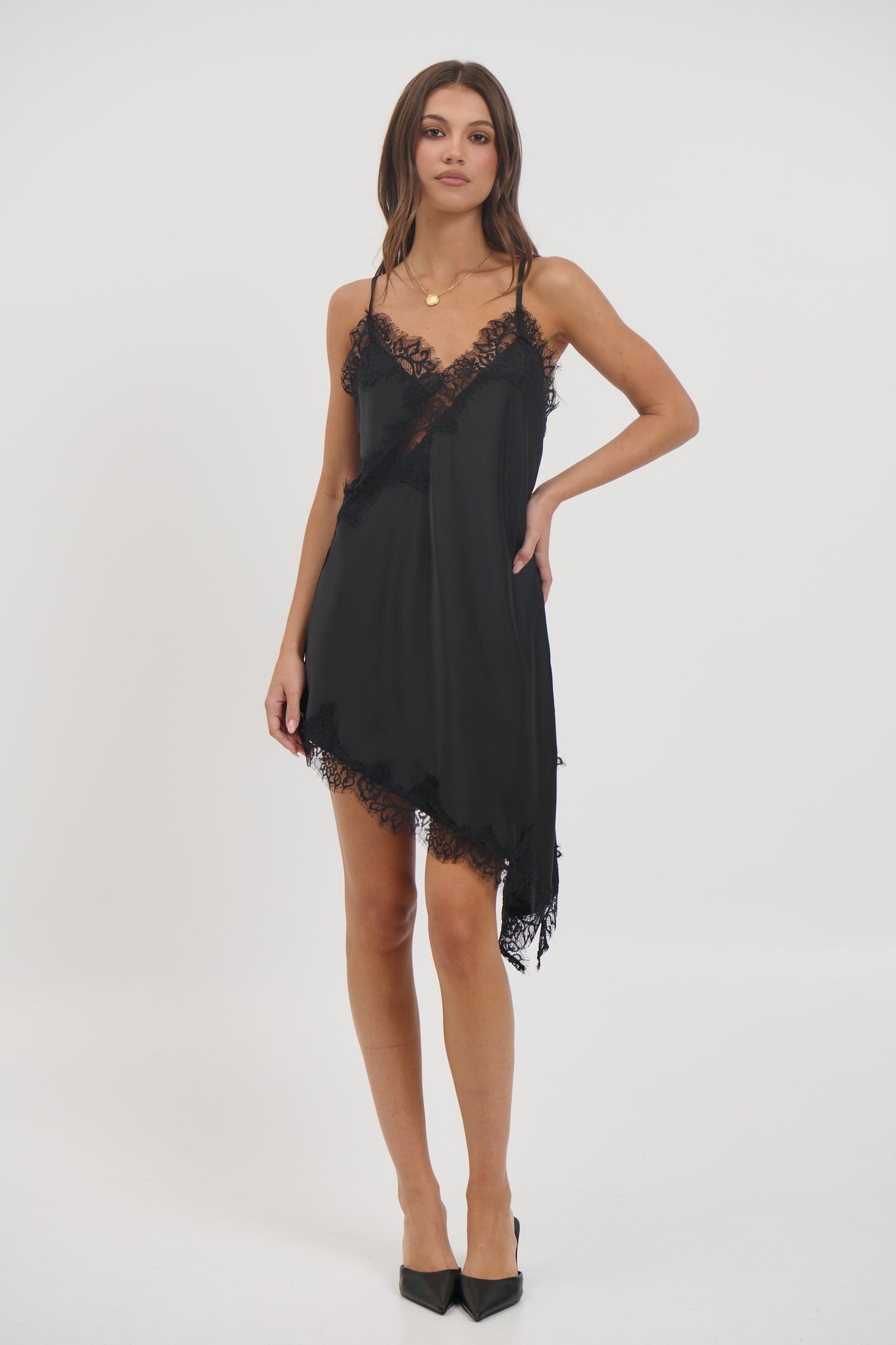 Electra Lace Dress Black - FINAL SALE
