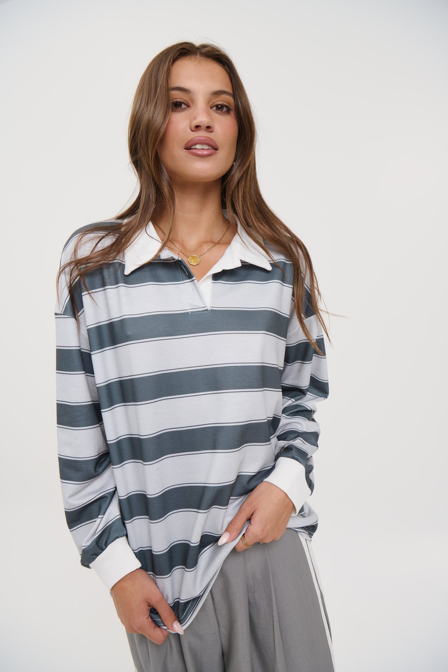 Elliot Rugby Jersey Grey - FINAL SALE