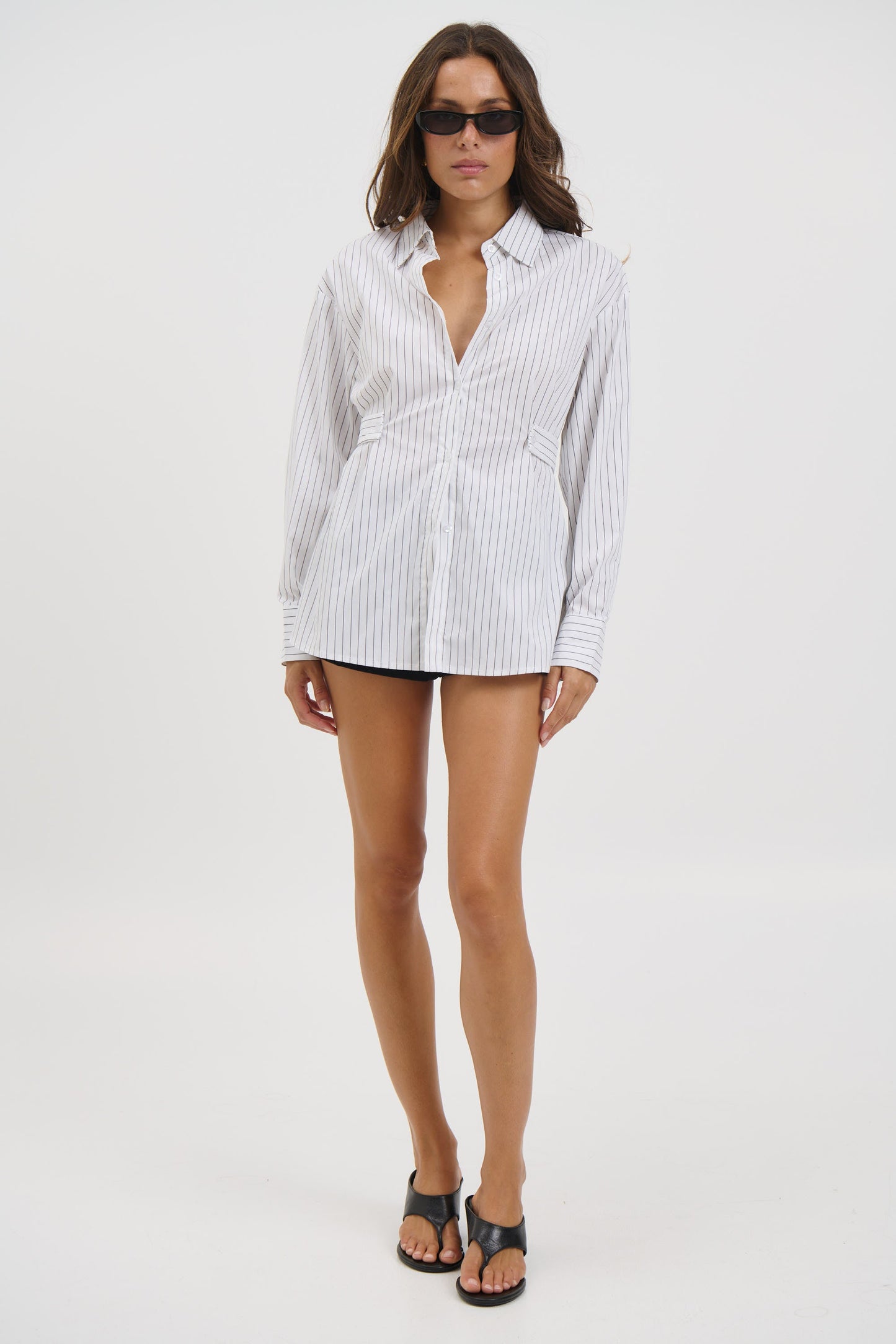 June Oversized Shirt White - FINAL SALE