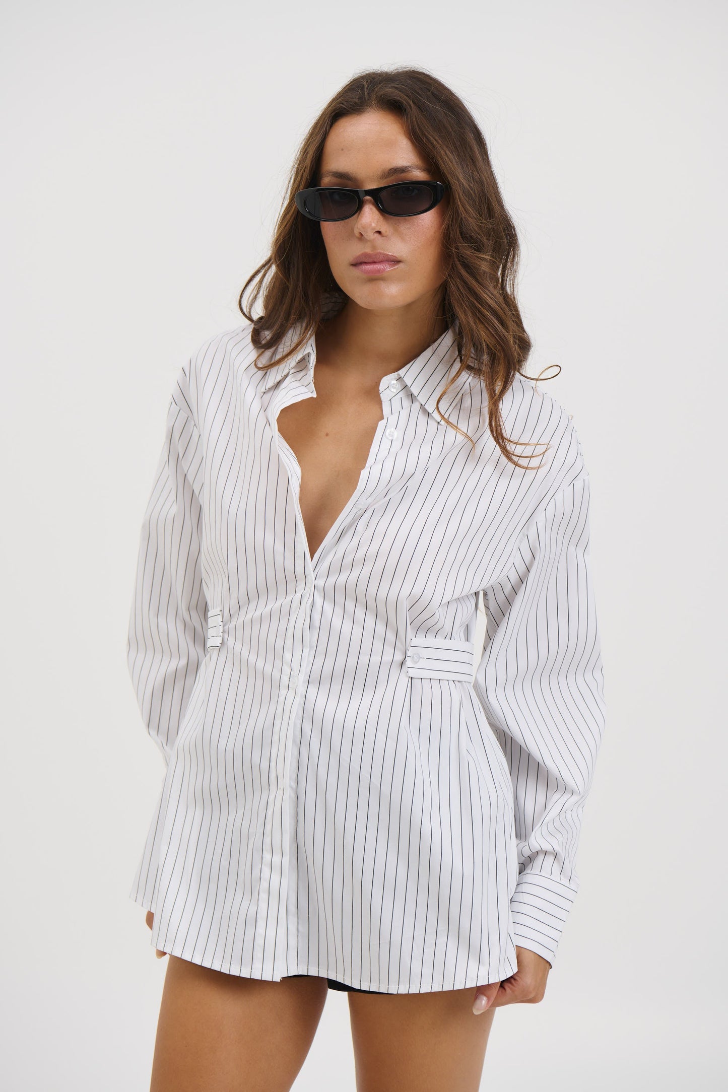 June Oversized Shirt White - FINAL SALE