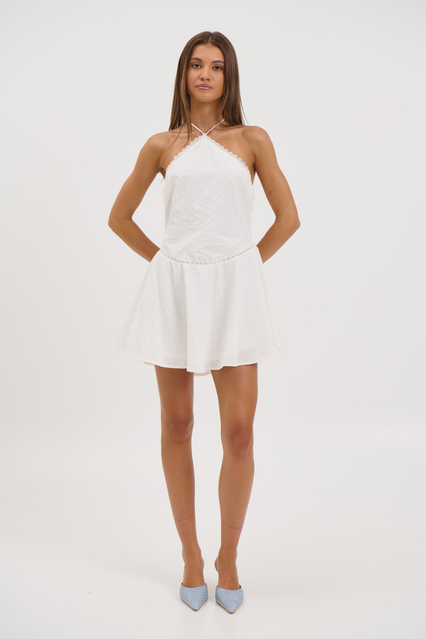 Abia Mini Dress White