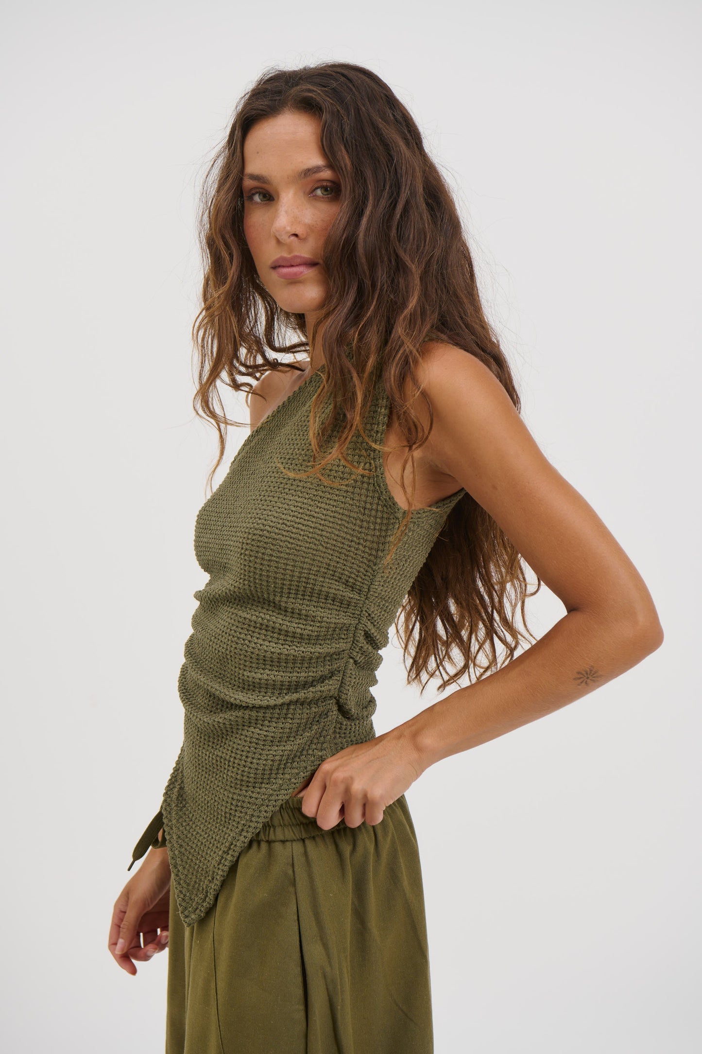 Hudson Top Olive