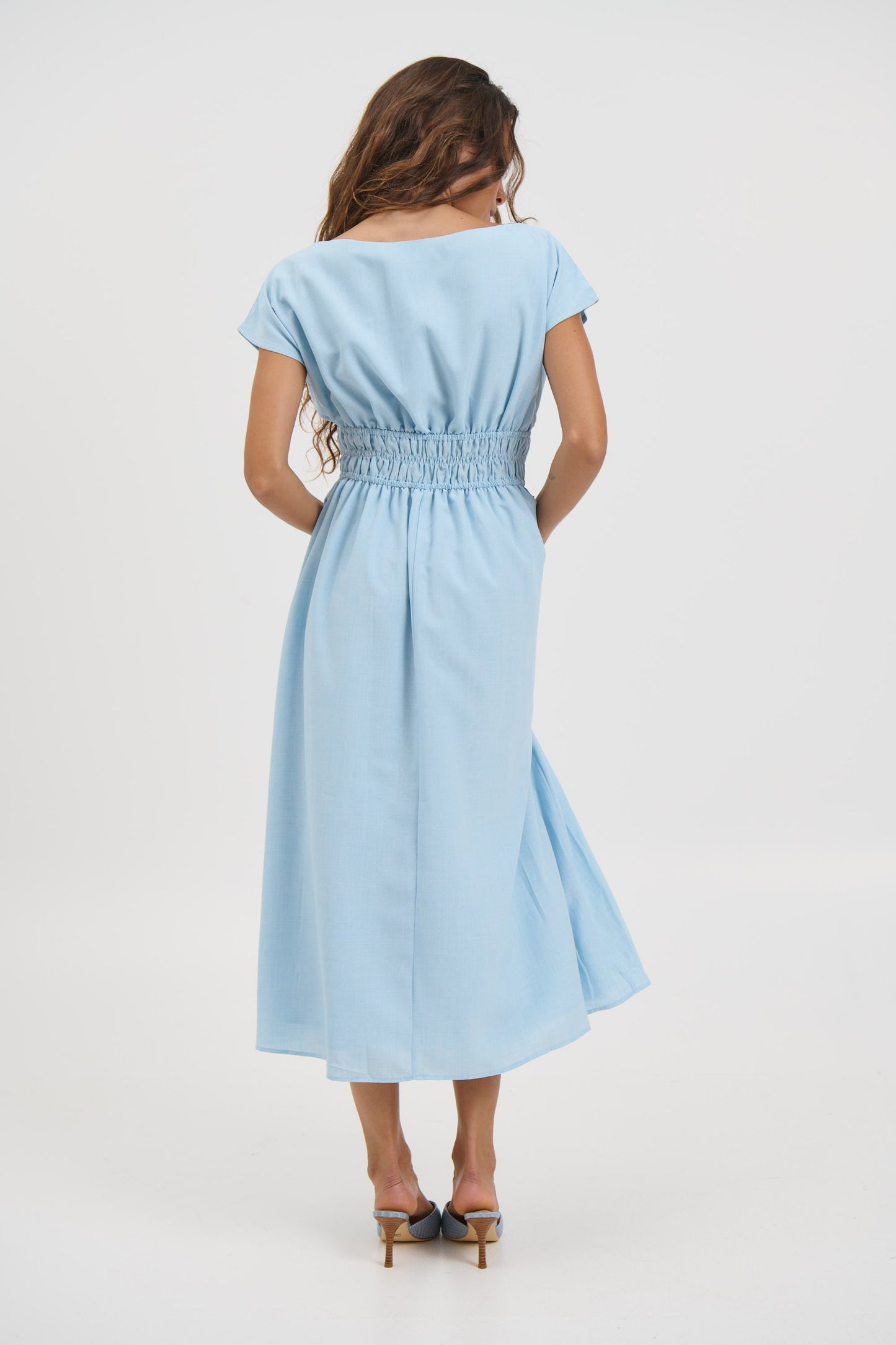 Laila Maxi Dress Sky - FINAL SALE