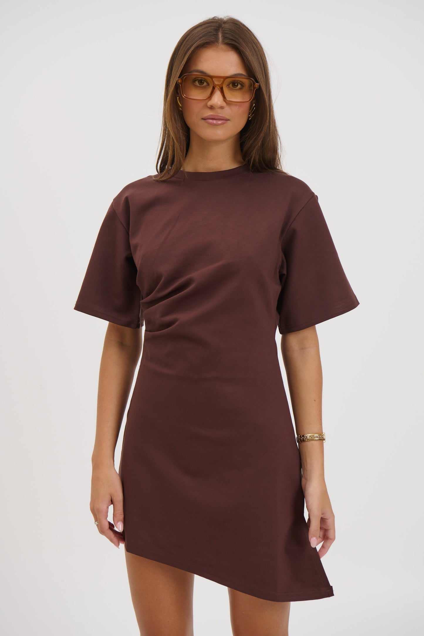 Cici Mini Dress Chocolate