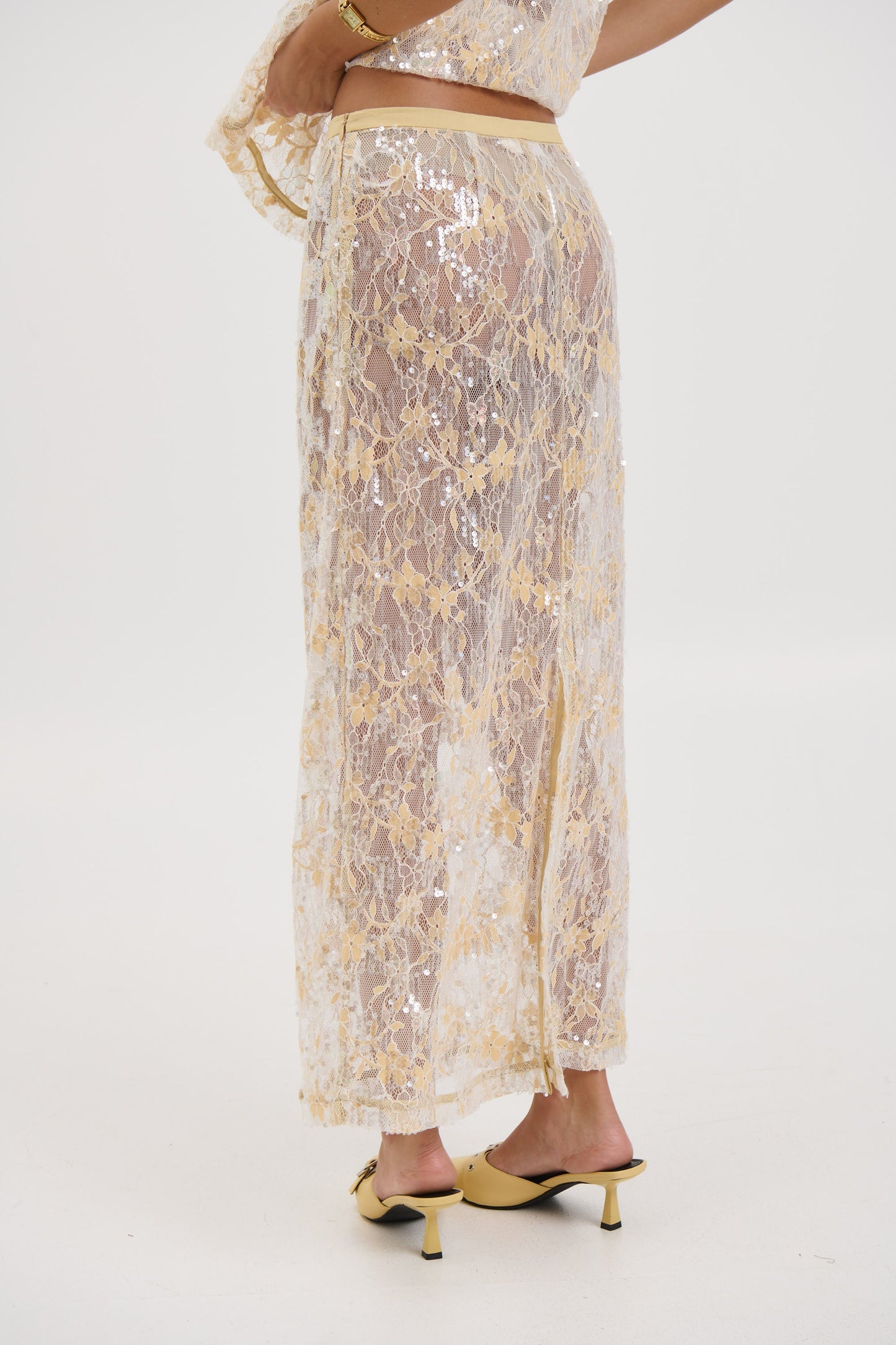 Fern Skirt Gold - FINAL SALE