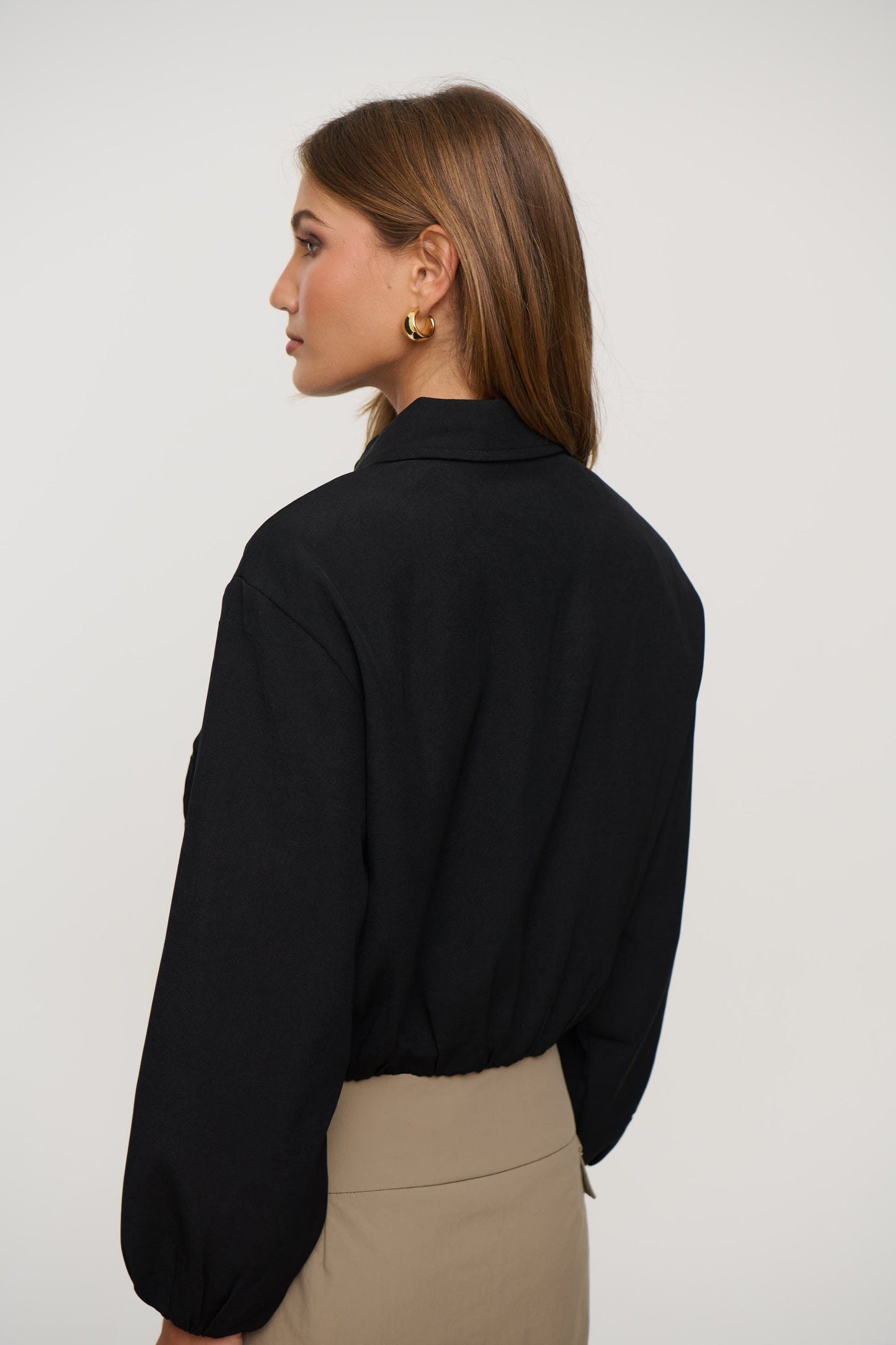Alix Bomber Black