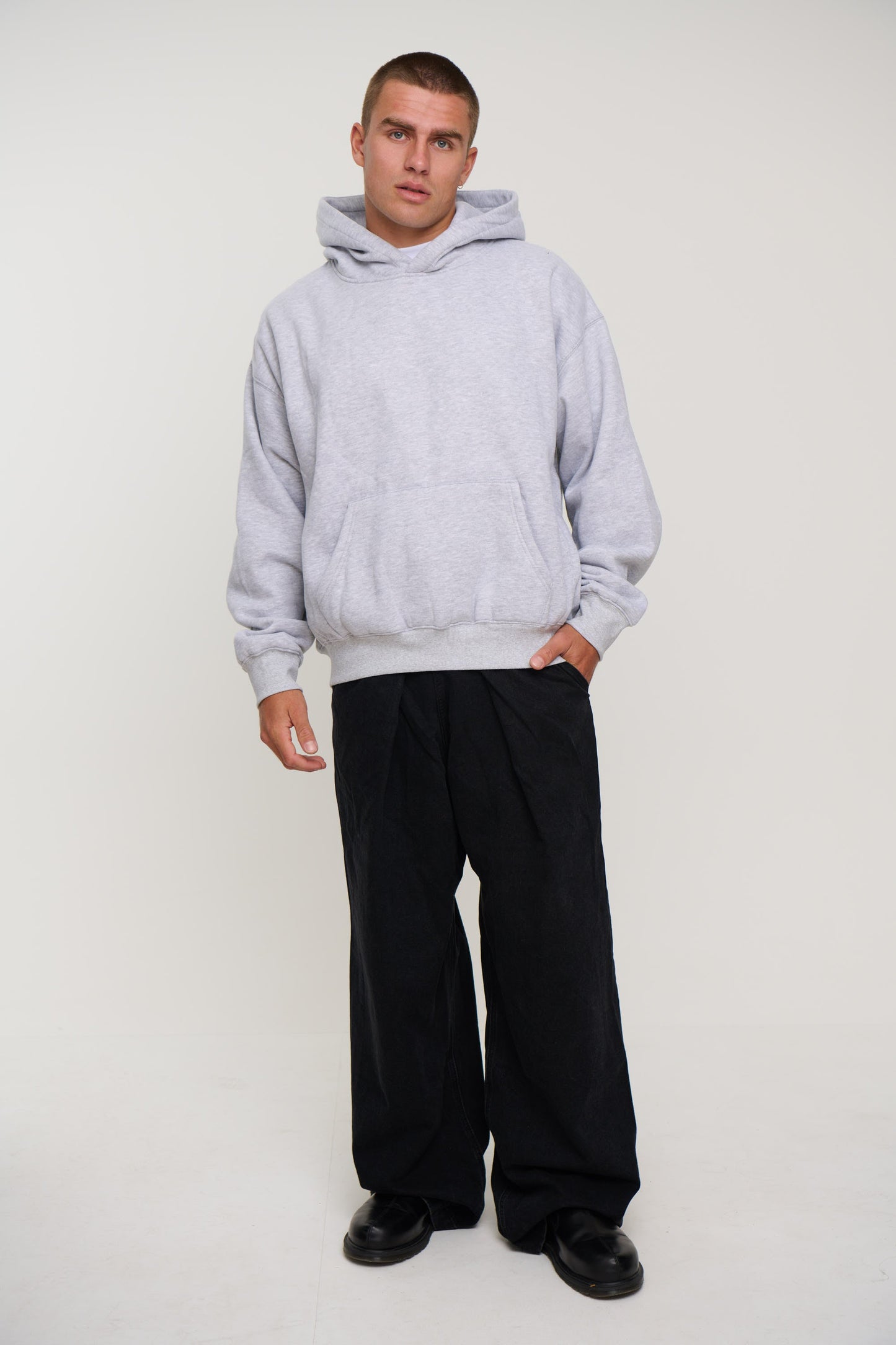 Heavyweight Comfort Hoodie Grey