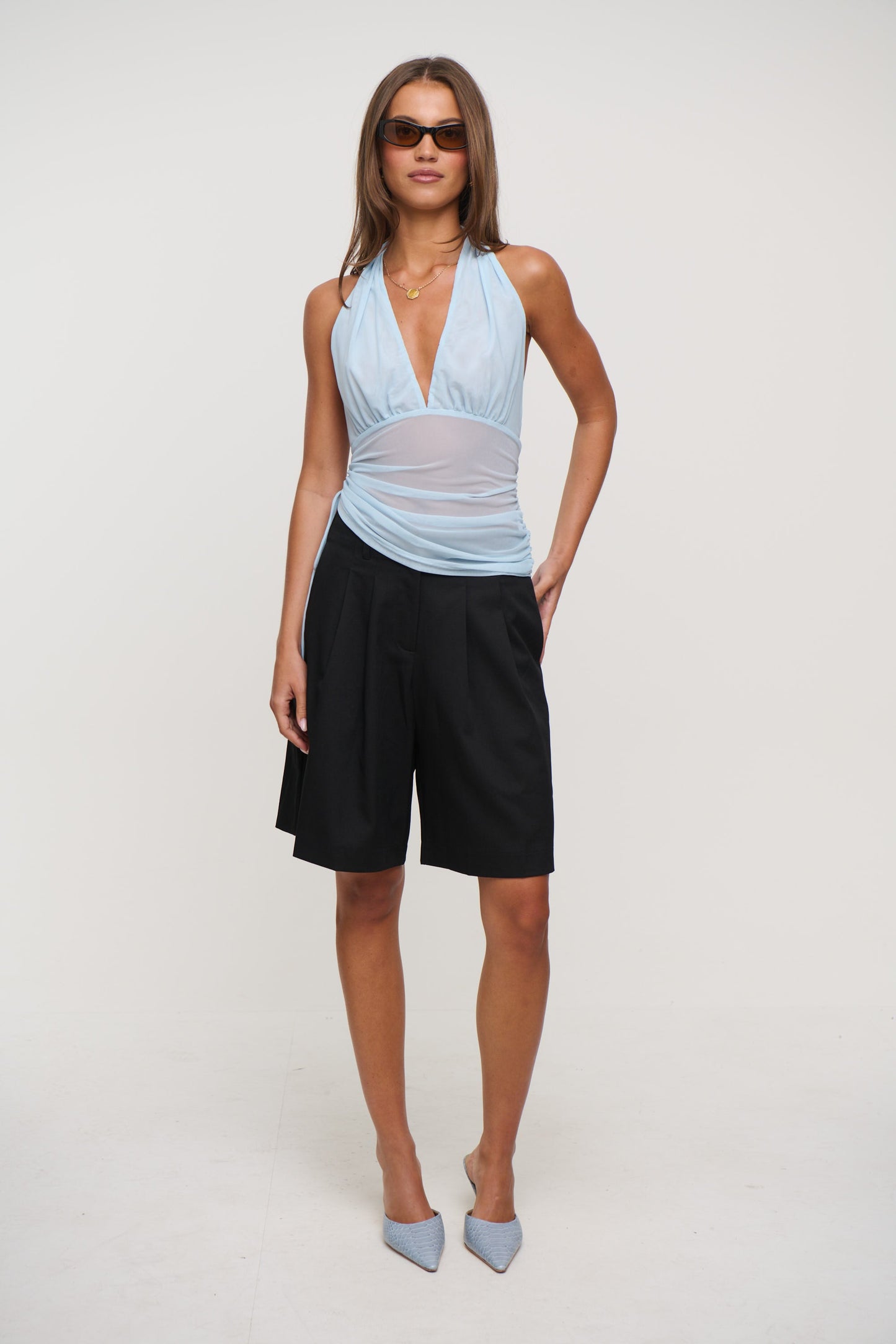 Angel Halter Sky - FINAL SALE