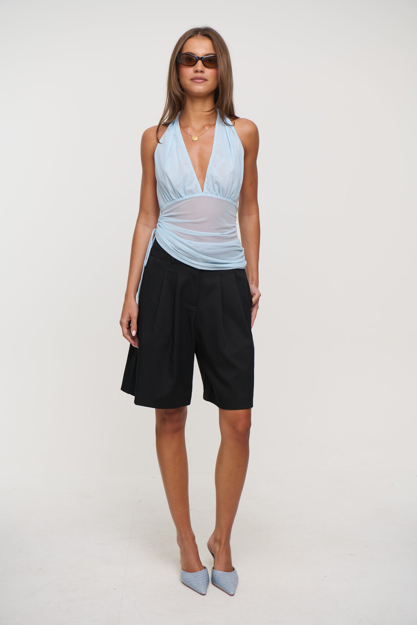 Angel Halter Sky - FINAL SALE