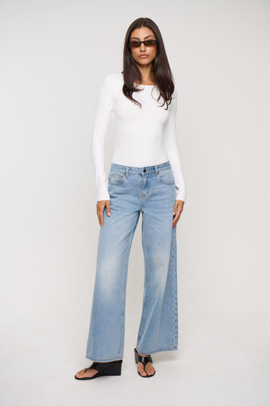 Arla Bodysuit White