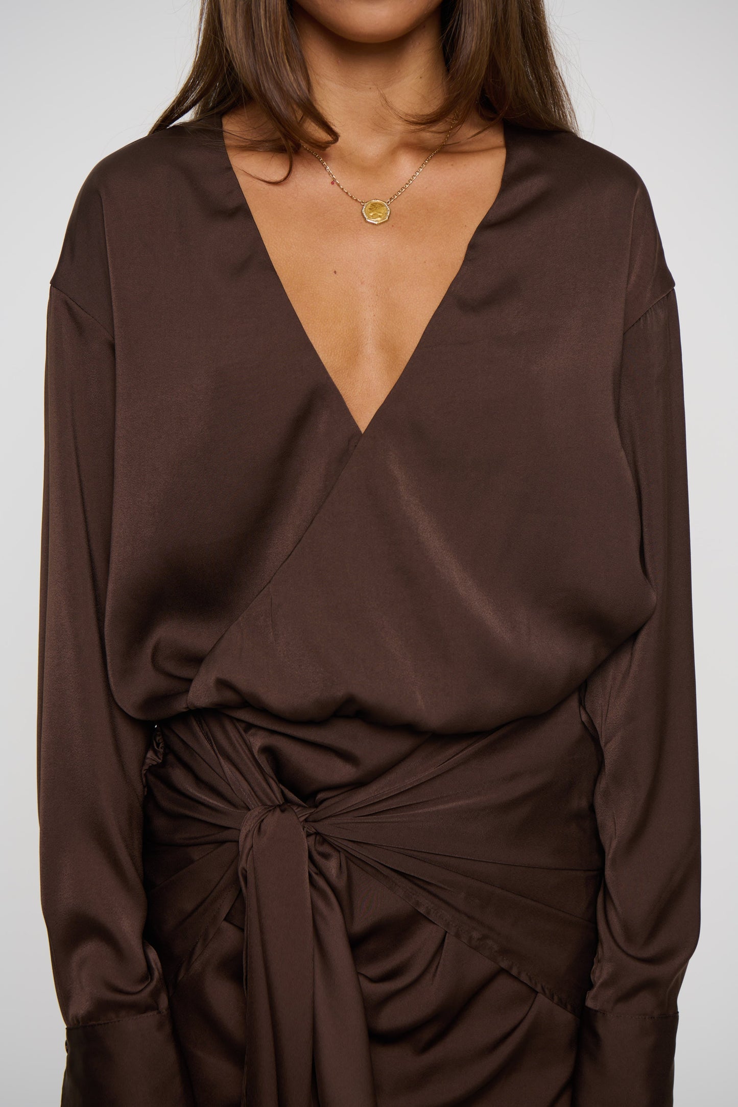 Cordelia Mini Dress Mocha