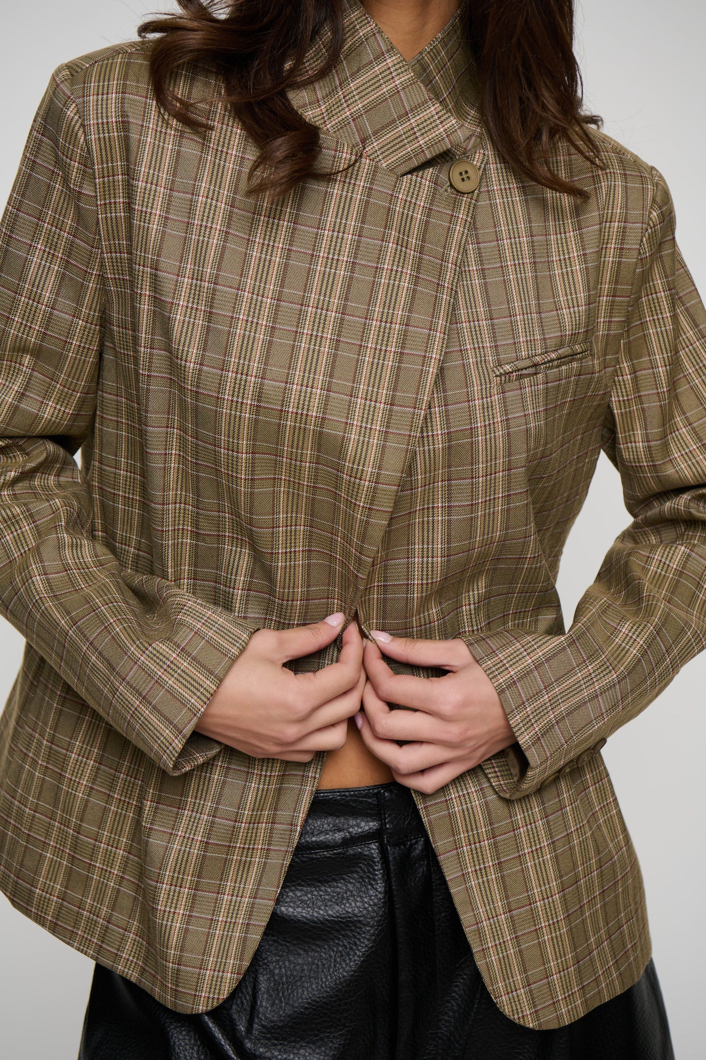 Florencia Blazer Wheat