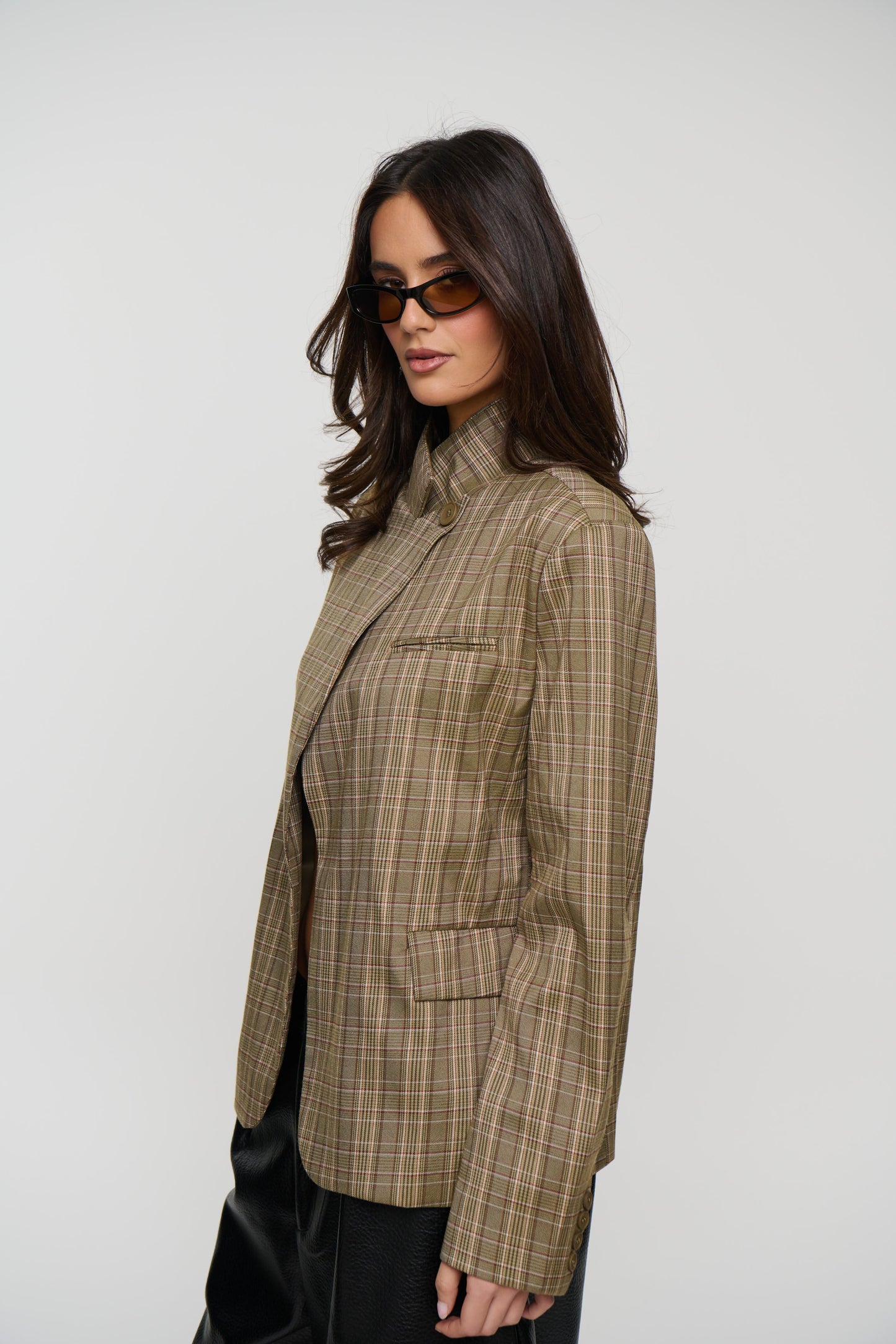 Florencia Blazer Wheat