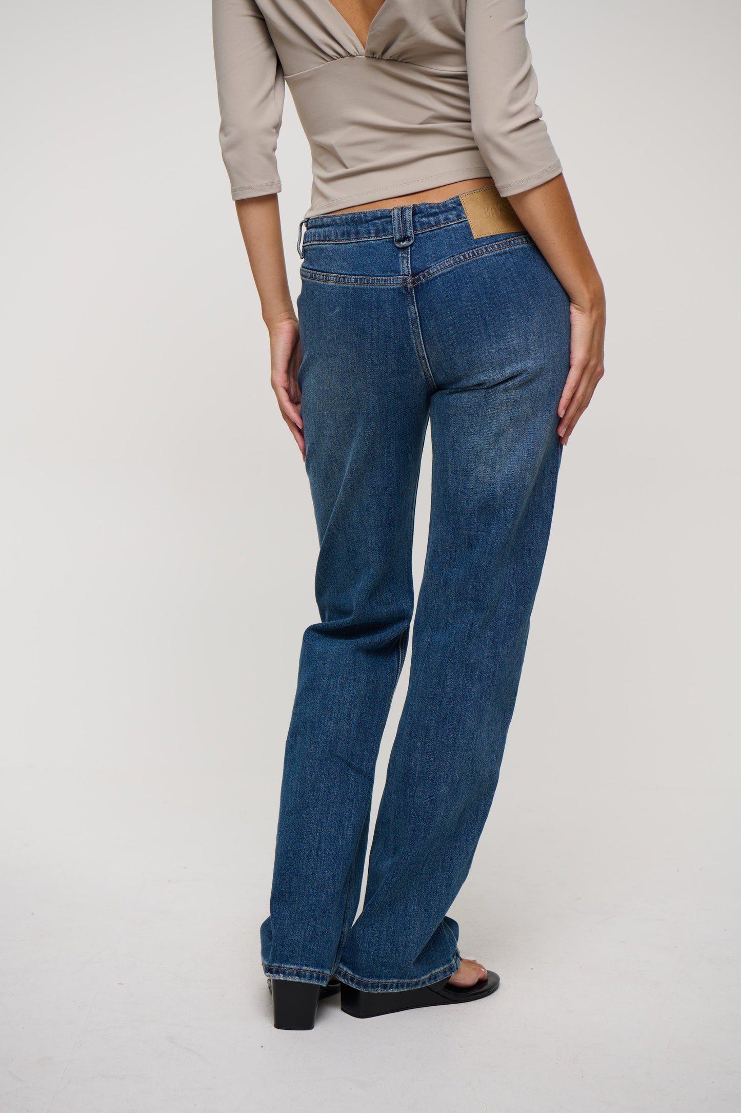 Dollie Stretch Bootleg Jean Blue Haze