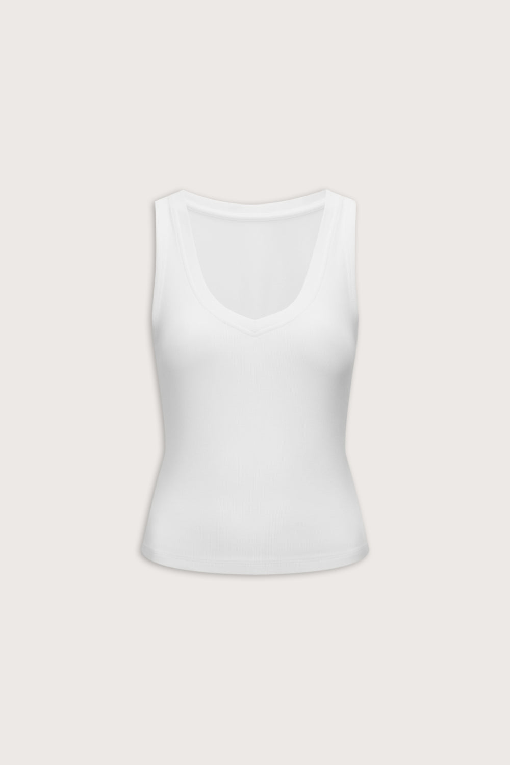 365 Sculpting Lounge Reversible Tank - Coconut Milk