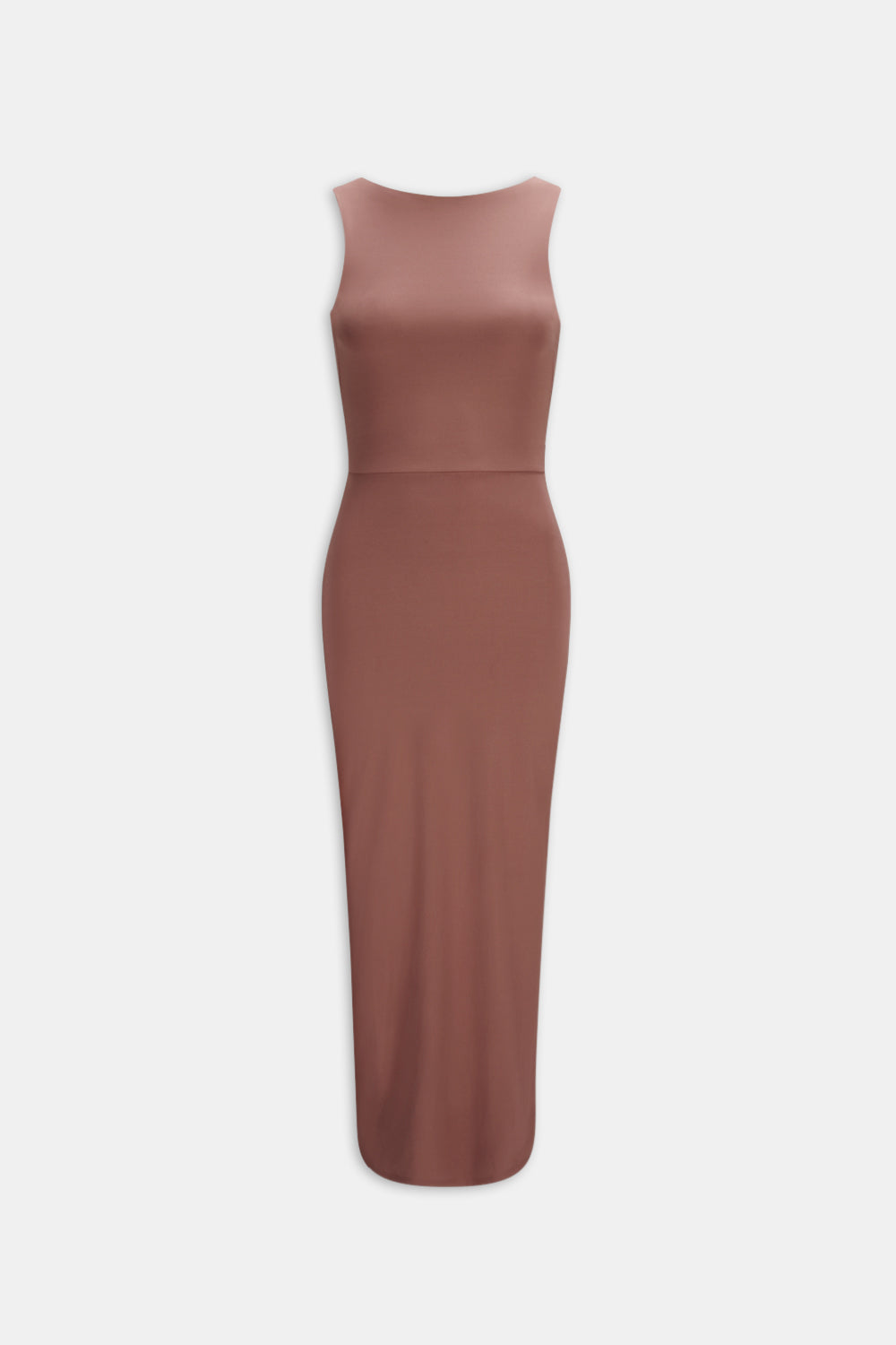365 Open Back Maxi Dress - Clay