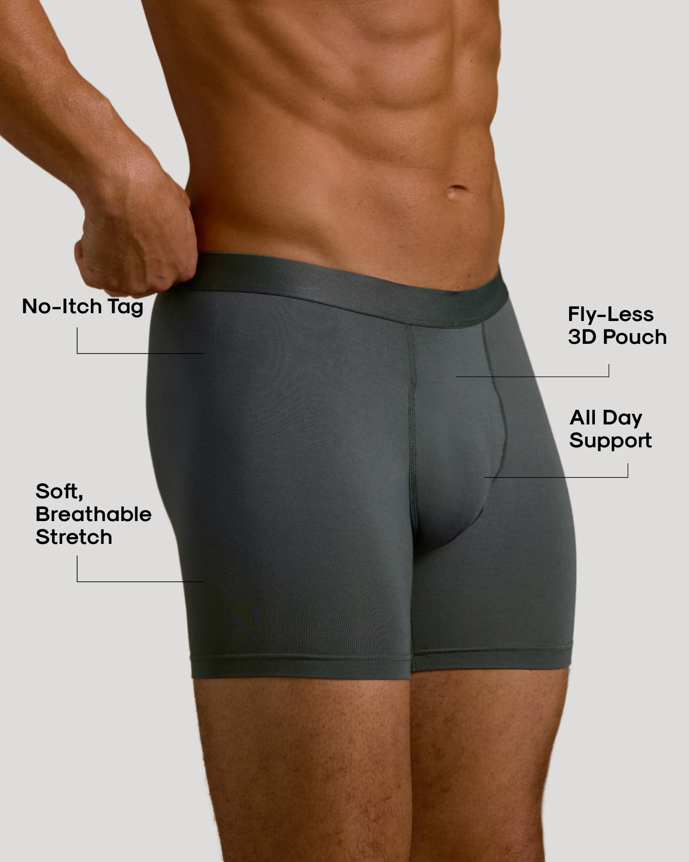 Carbon Boxer Briefs 12-Pack