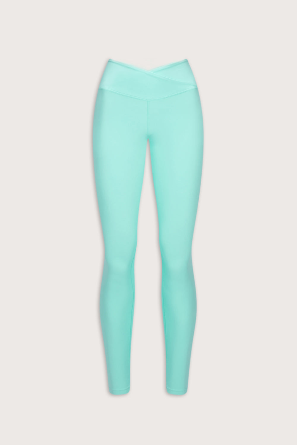 DayFlex Wrap High Waisted Legging - Aqua Blue