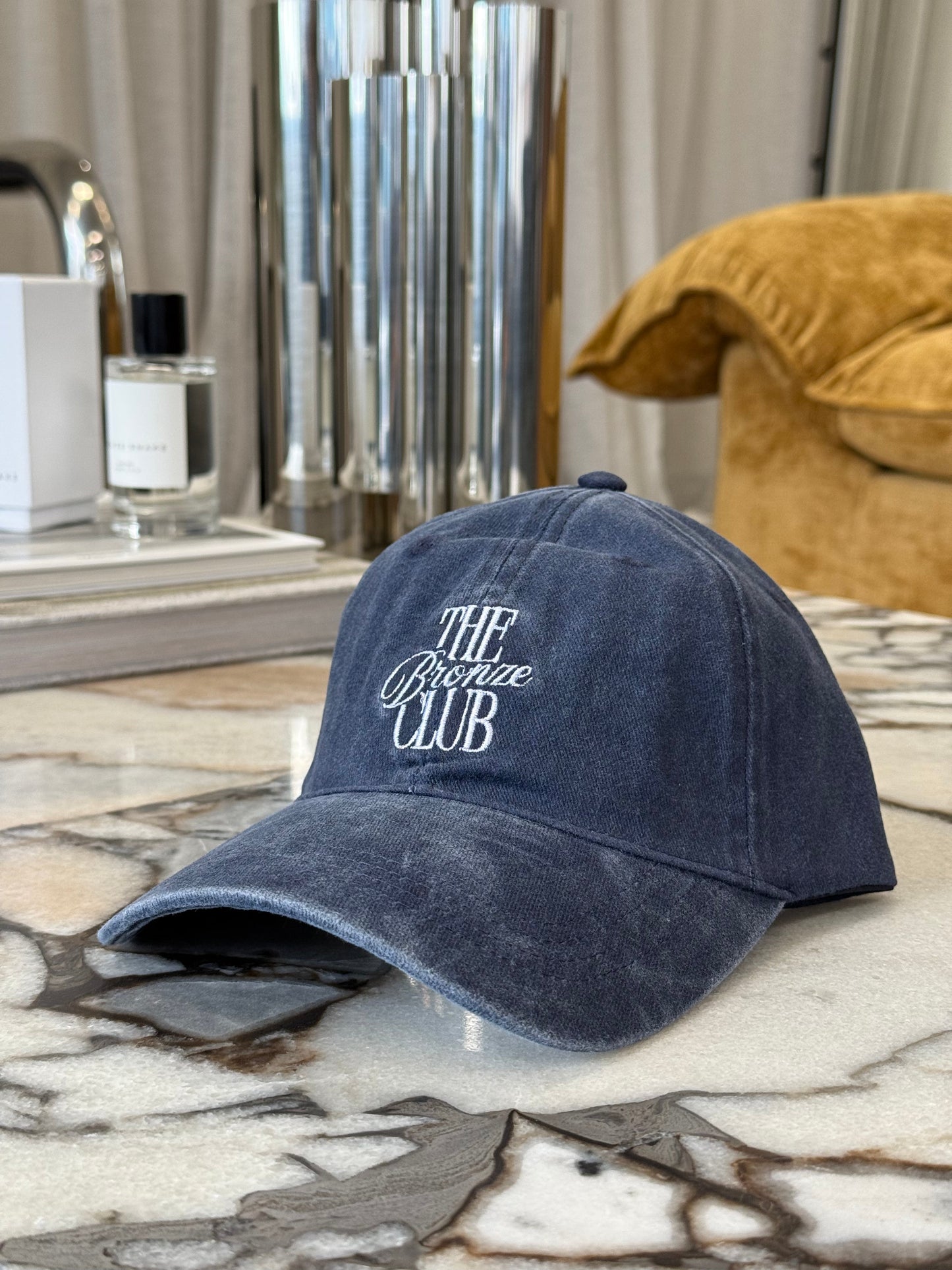 College Cap Bronze Club Navy
