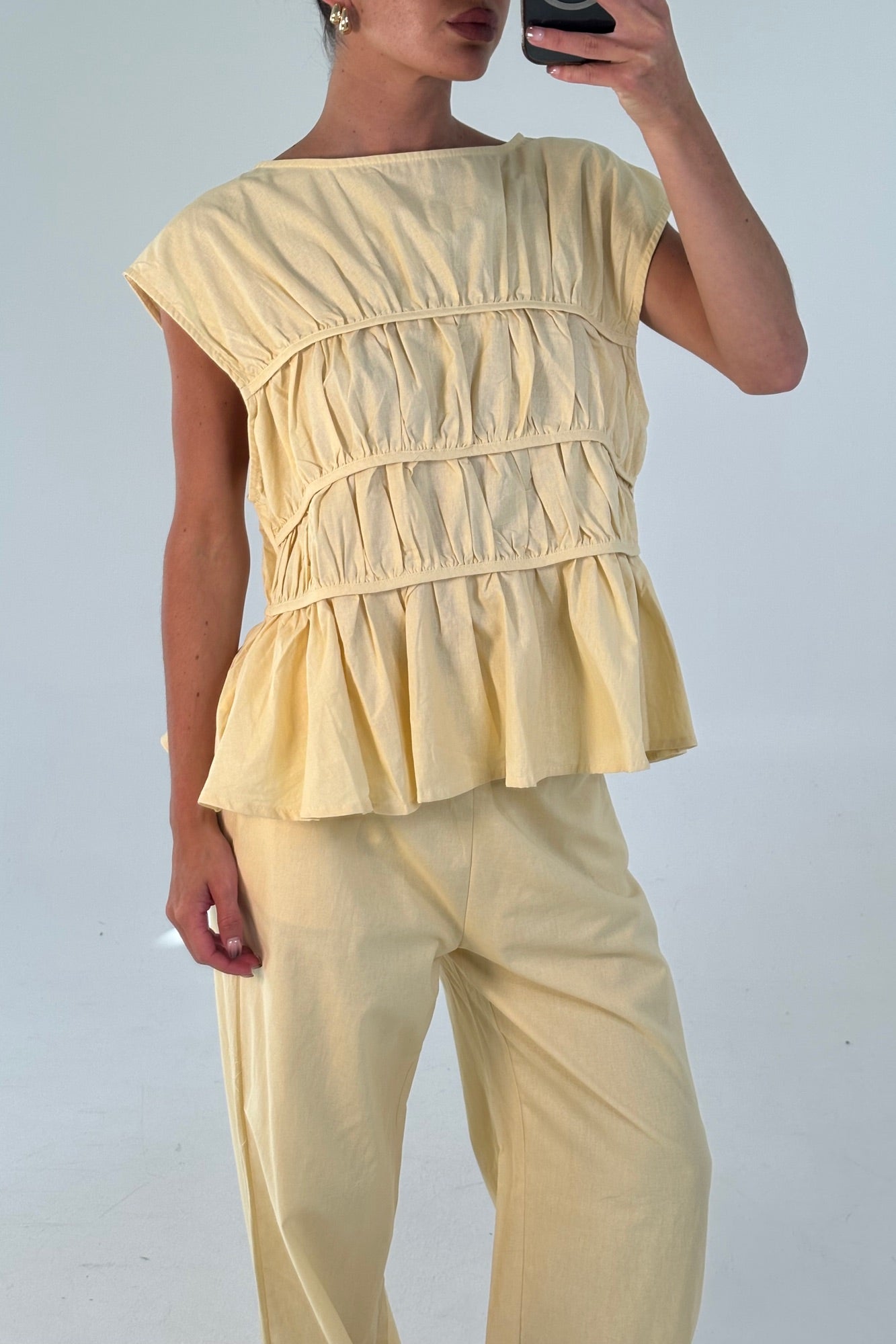 Cara Set Yellow - FINAL SALE
