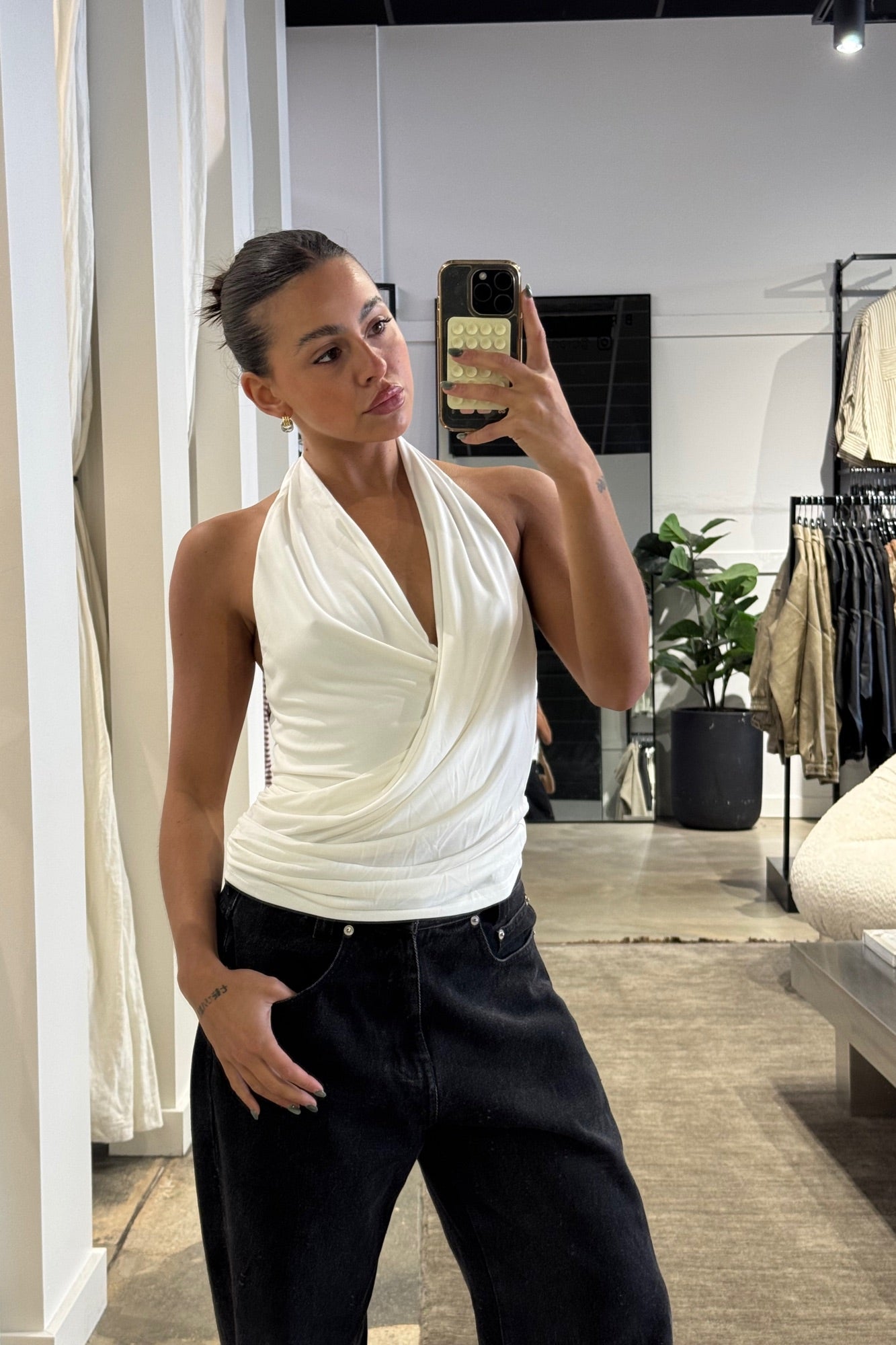 Caitlyn Top White