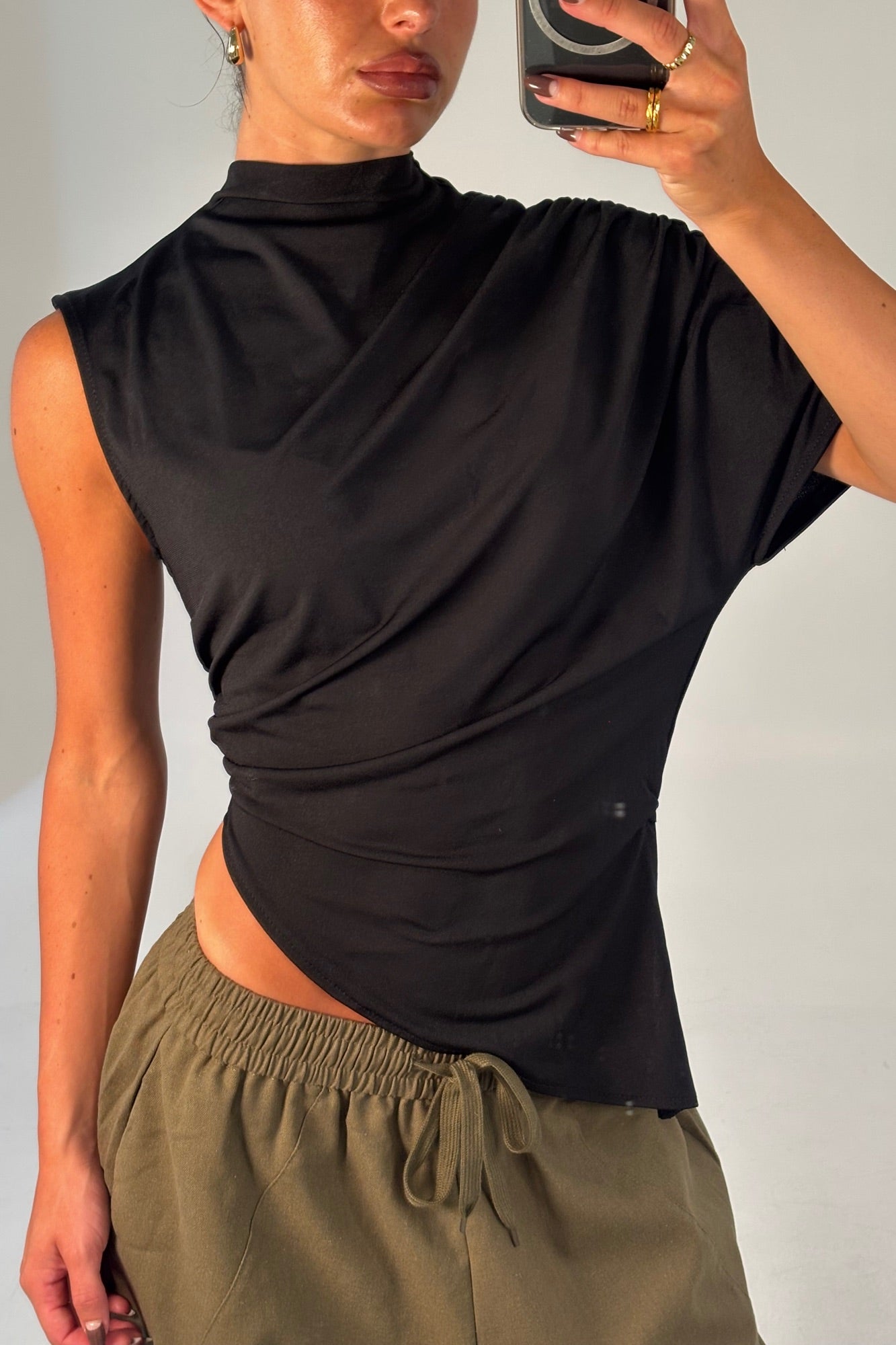 Danielle Top Black