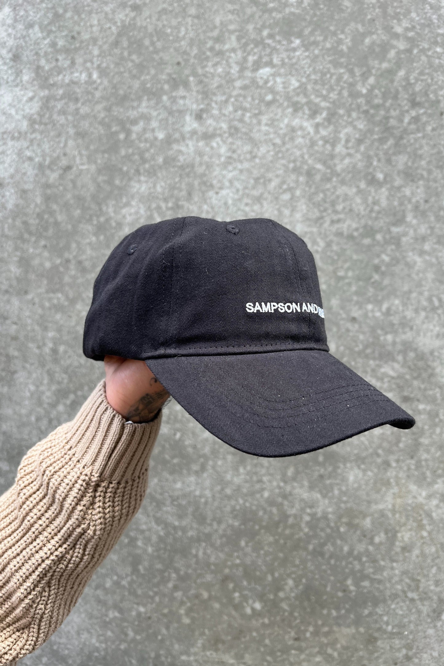 College Cap Black