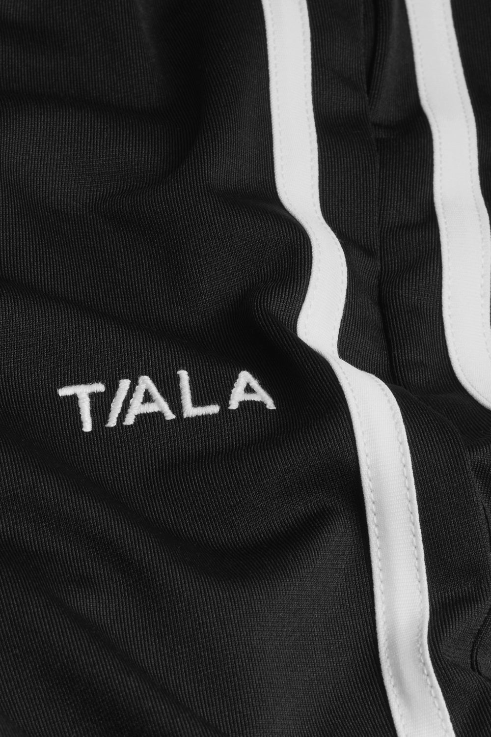 Contrast Stripe Jogger - Black