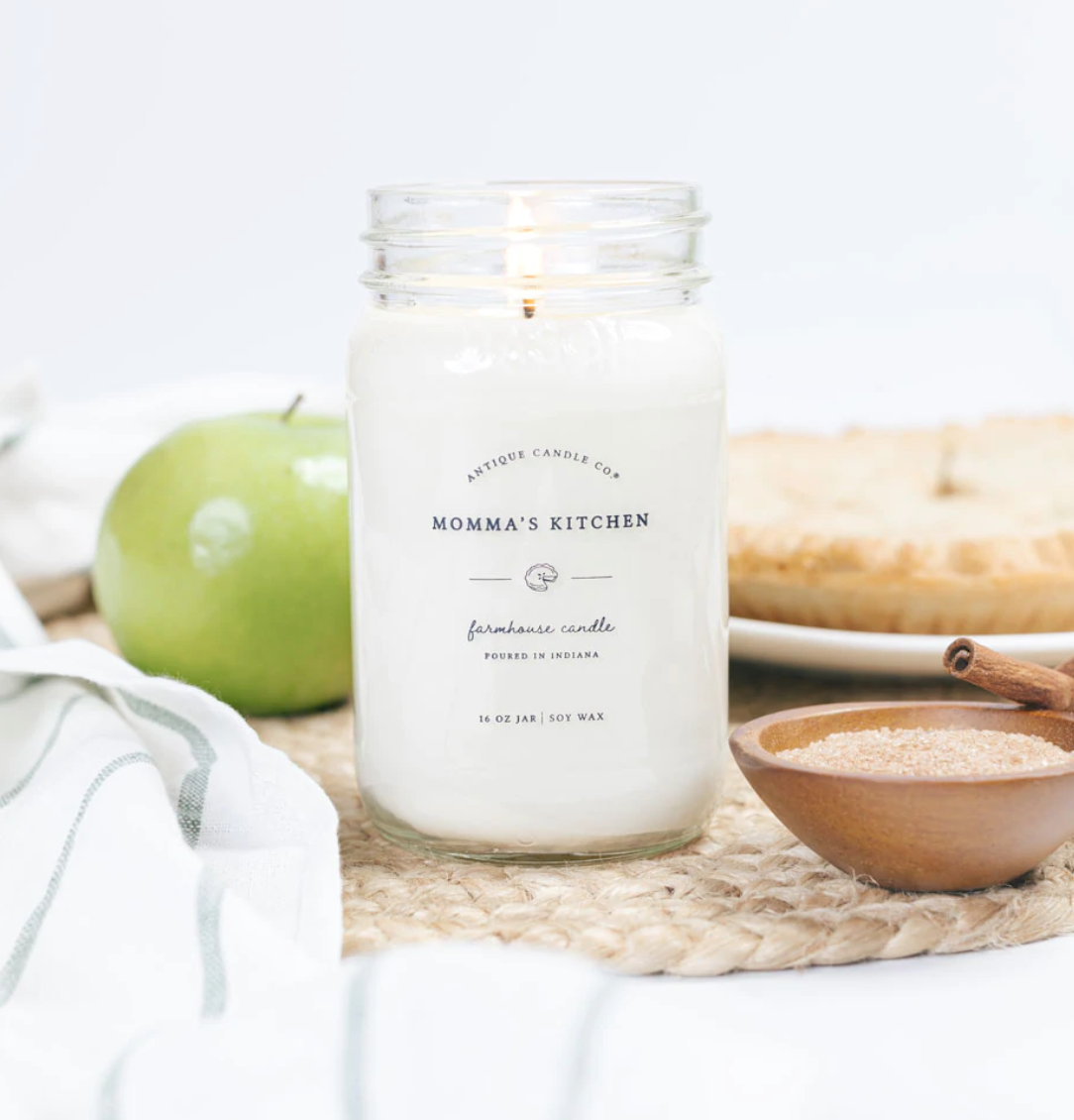 Momma's Kitchen 16oz Mason Jar Candle