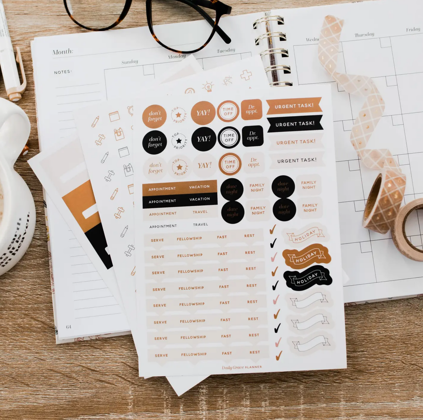 Planner Stickers - Classic