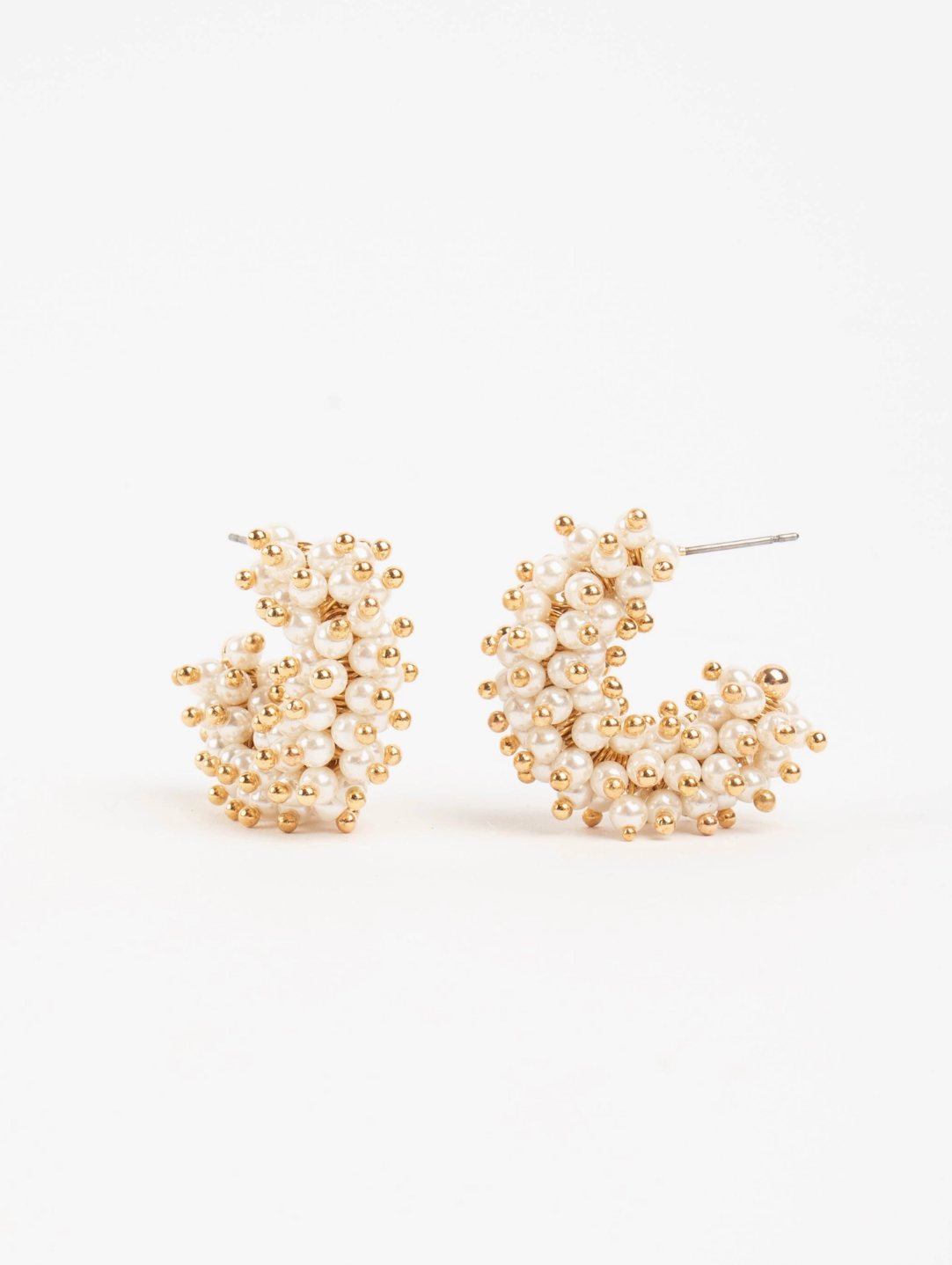 Pearl Cluster Earrings
