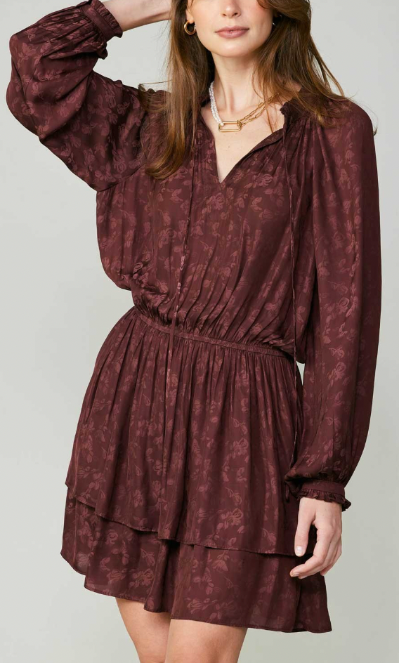 (SALE) Plum Happy Dress