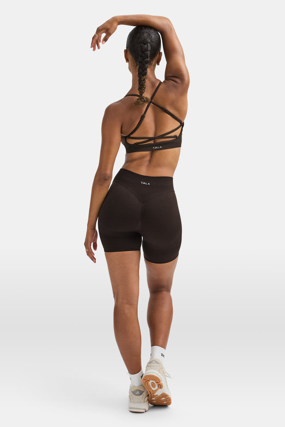 Sculpt Seamless Cross Back Sports Bra - Americano